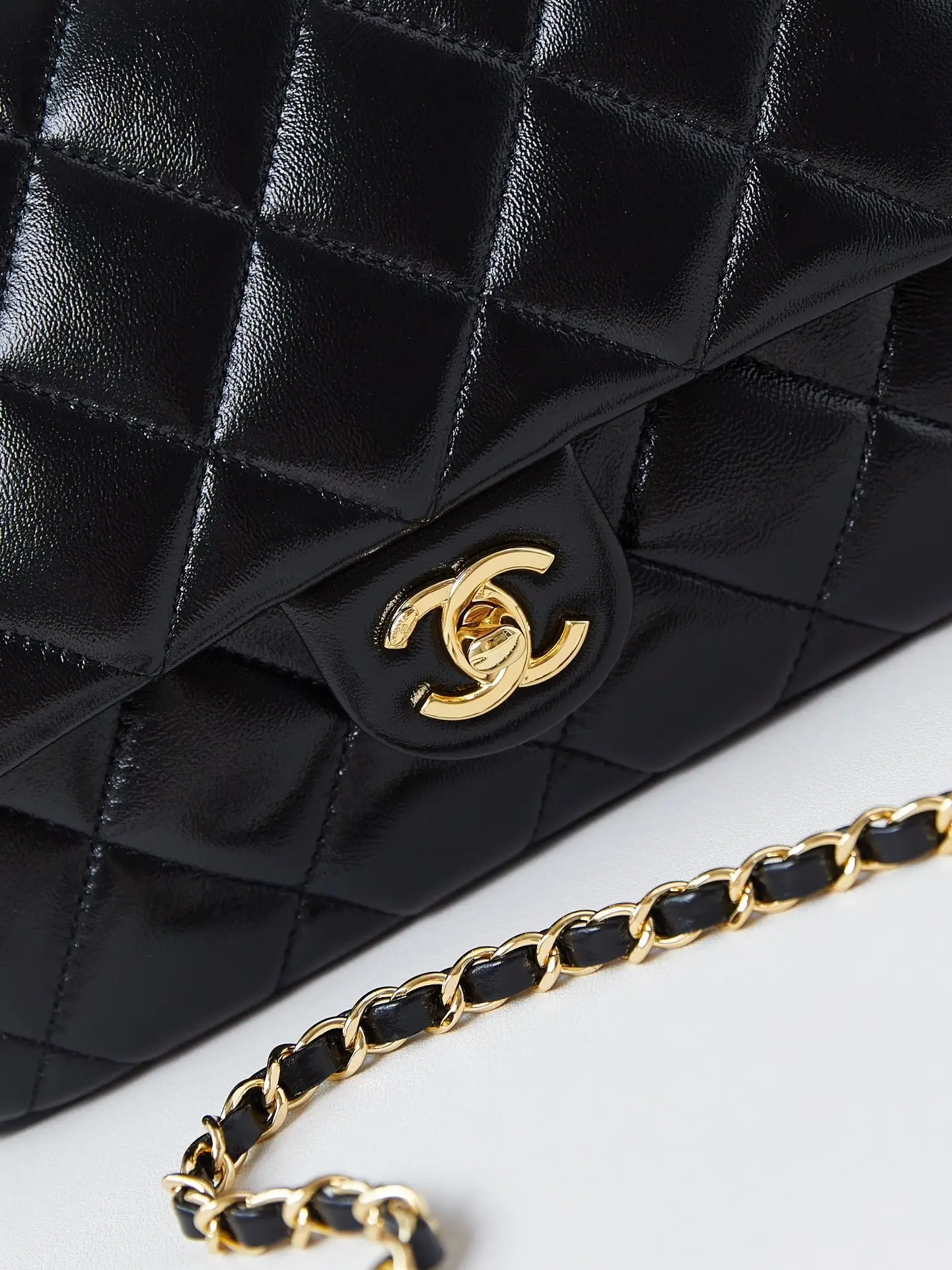 Chanel Handle Flap Bag AS5043 Black