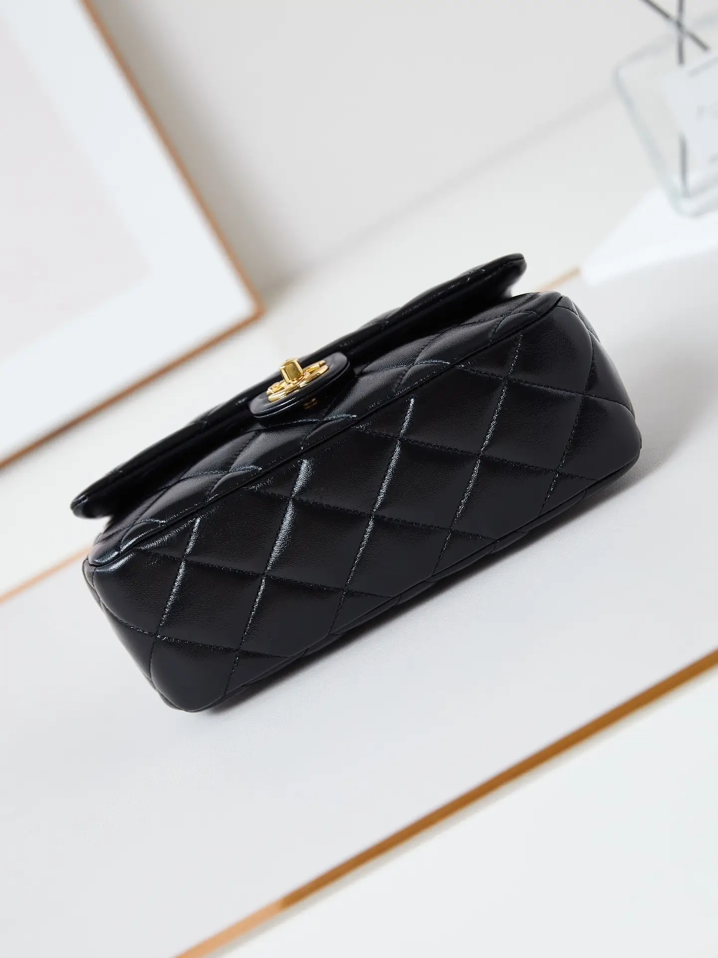 Chanel Handle Flap Bag AS5043 Black