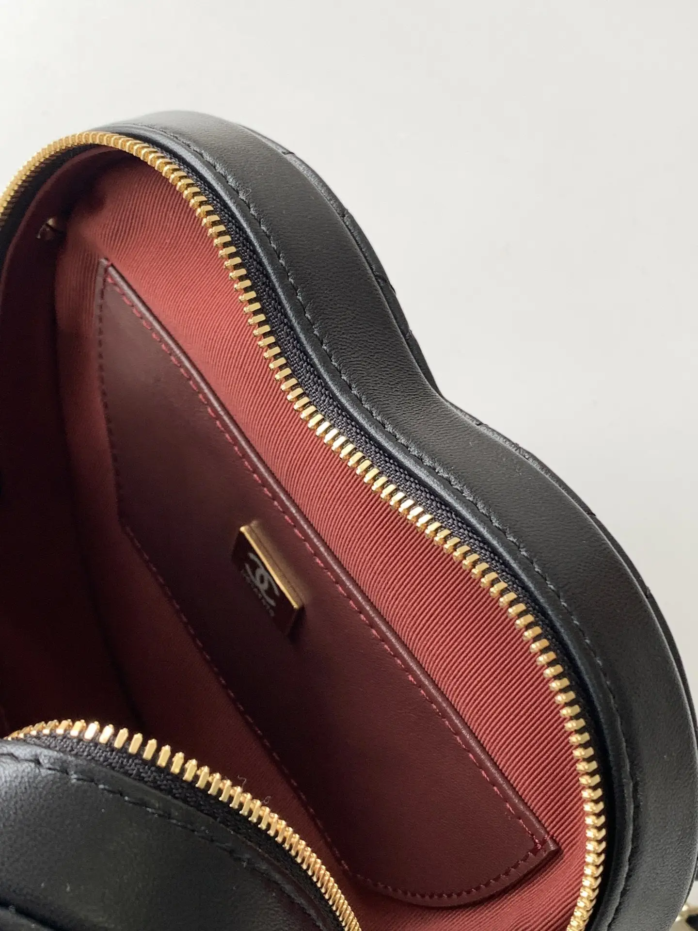 Chanel Heart-Shaped Bag AS3191 Black