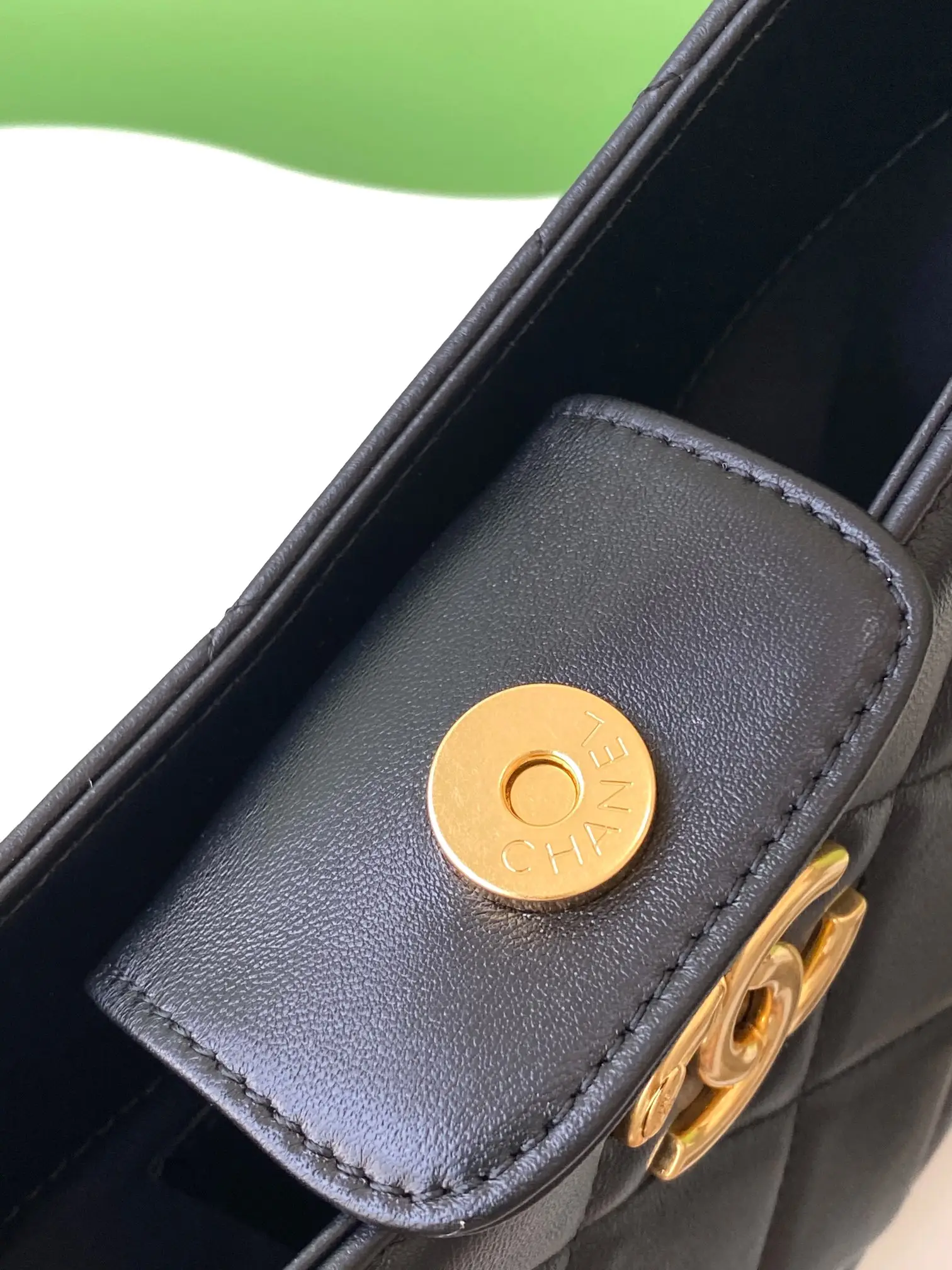 Chanel Hobo Handbag AS5177 Black