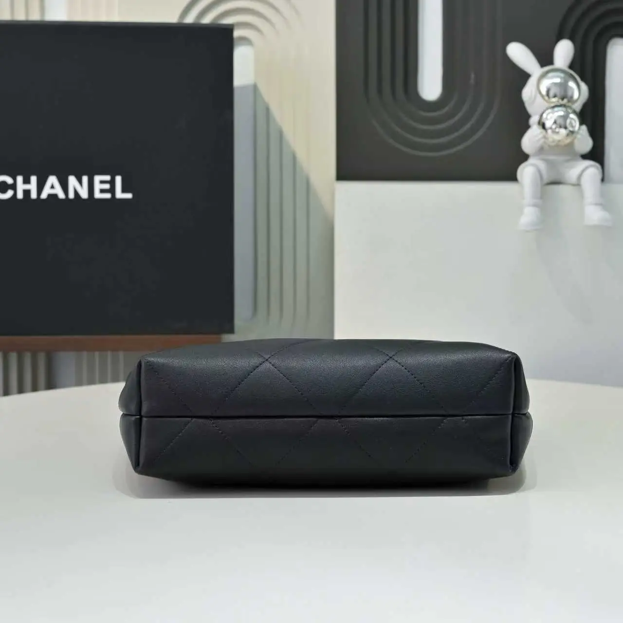 Chanel Hobo Handbag AS5837 Black