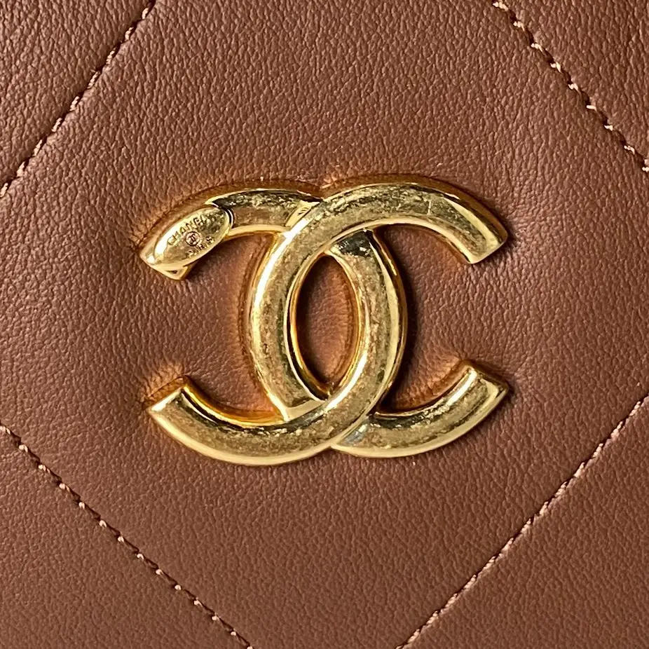 Chanel Hobo Handbag AS5837 Brown