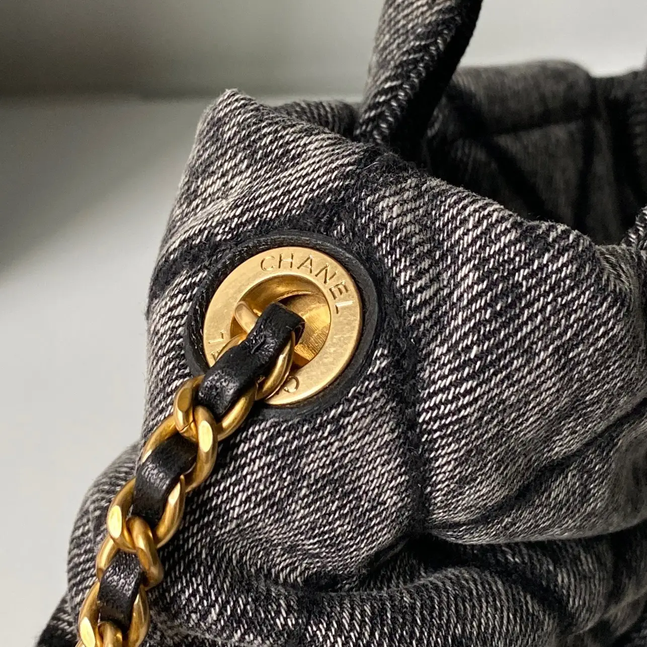 Chanel Mini Bow Bag AS5849 Denim