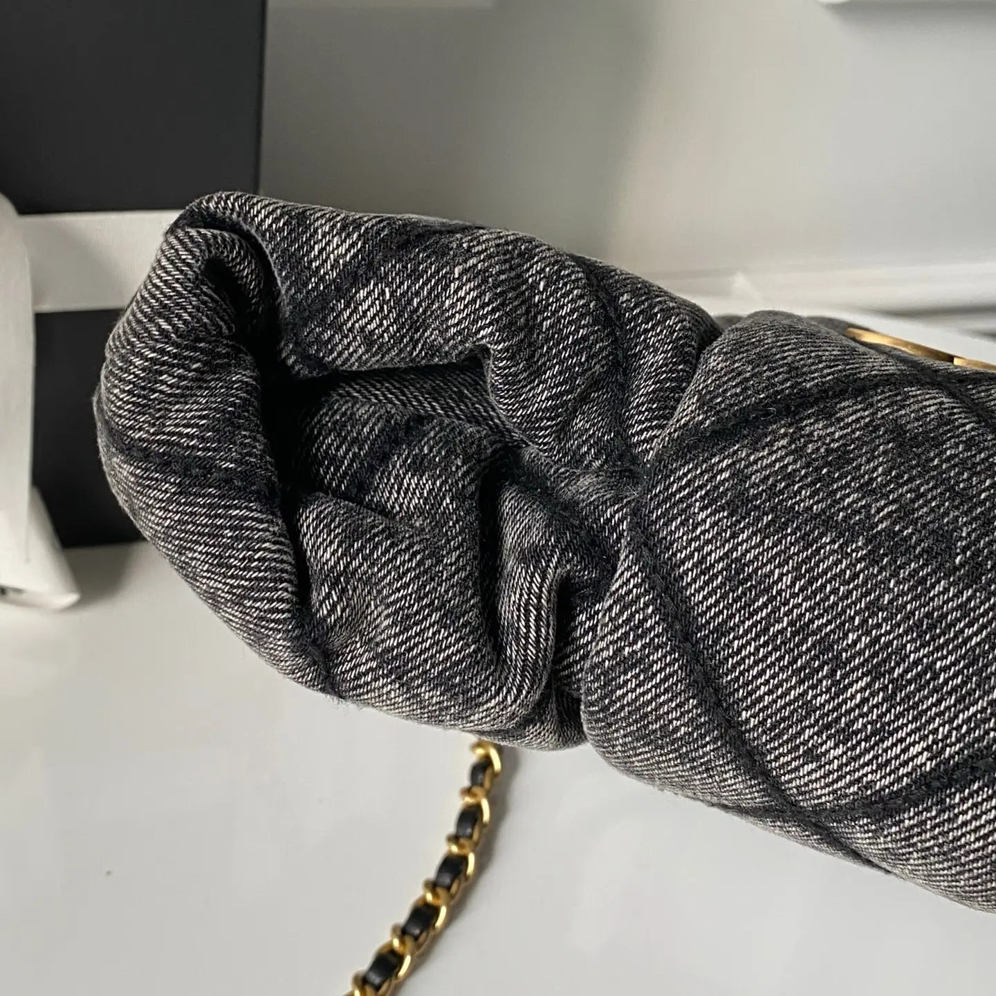 Chanel Mini Bow Bag AS5849 Denim