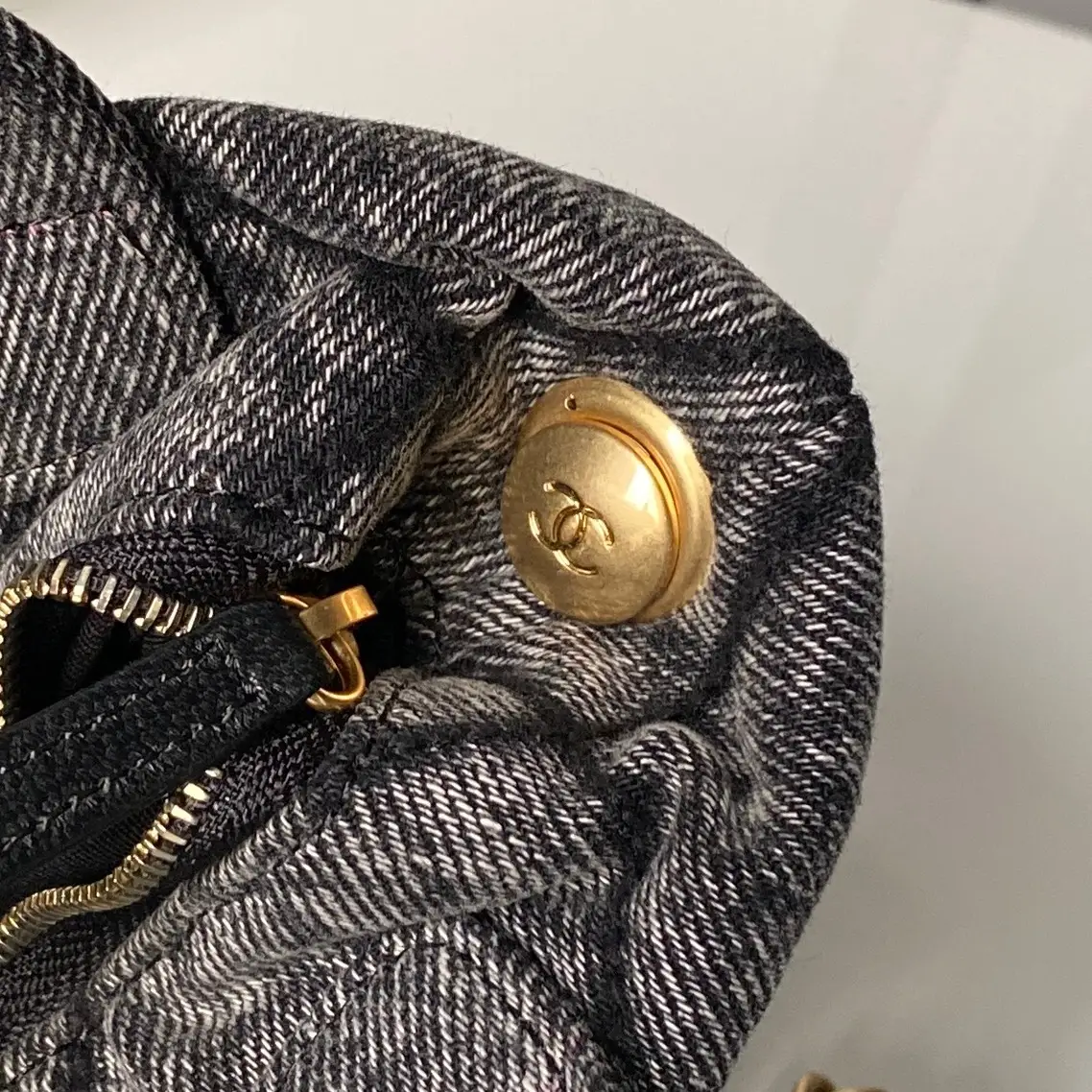 Chanel Mini Bow Bag AS5849 Denim