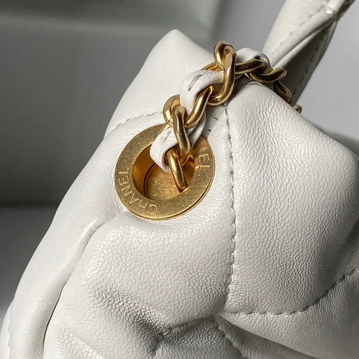 Chanel Mini Bow Bag AS5849 White