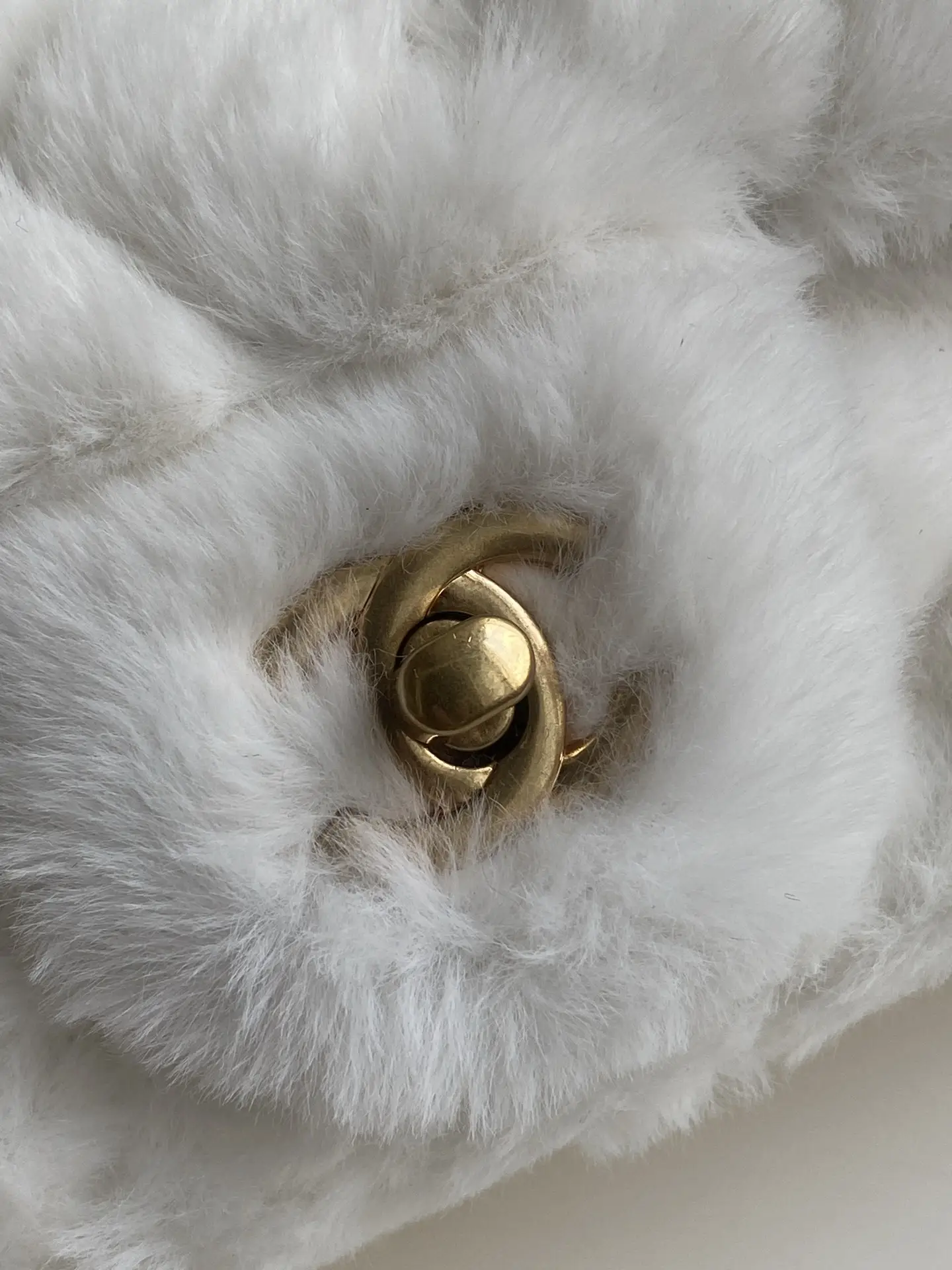 Chanel Mini CF Handle Bag AS2431 White