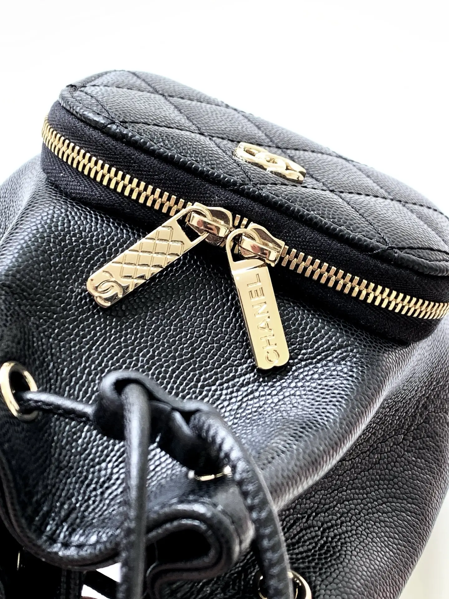 Chanel Mini Drawstring Bucket Bag SP4775 Black