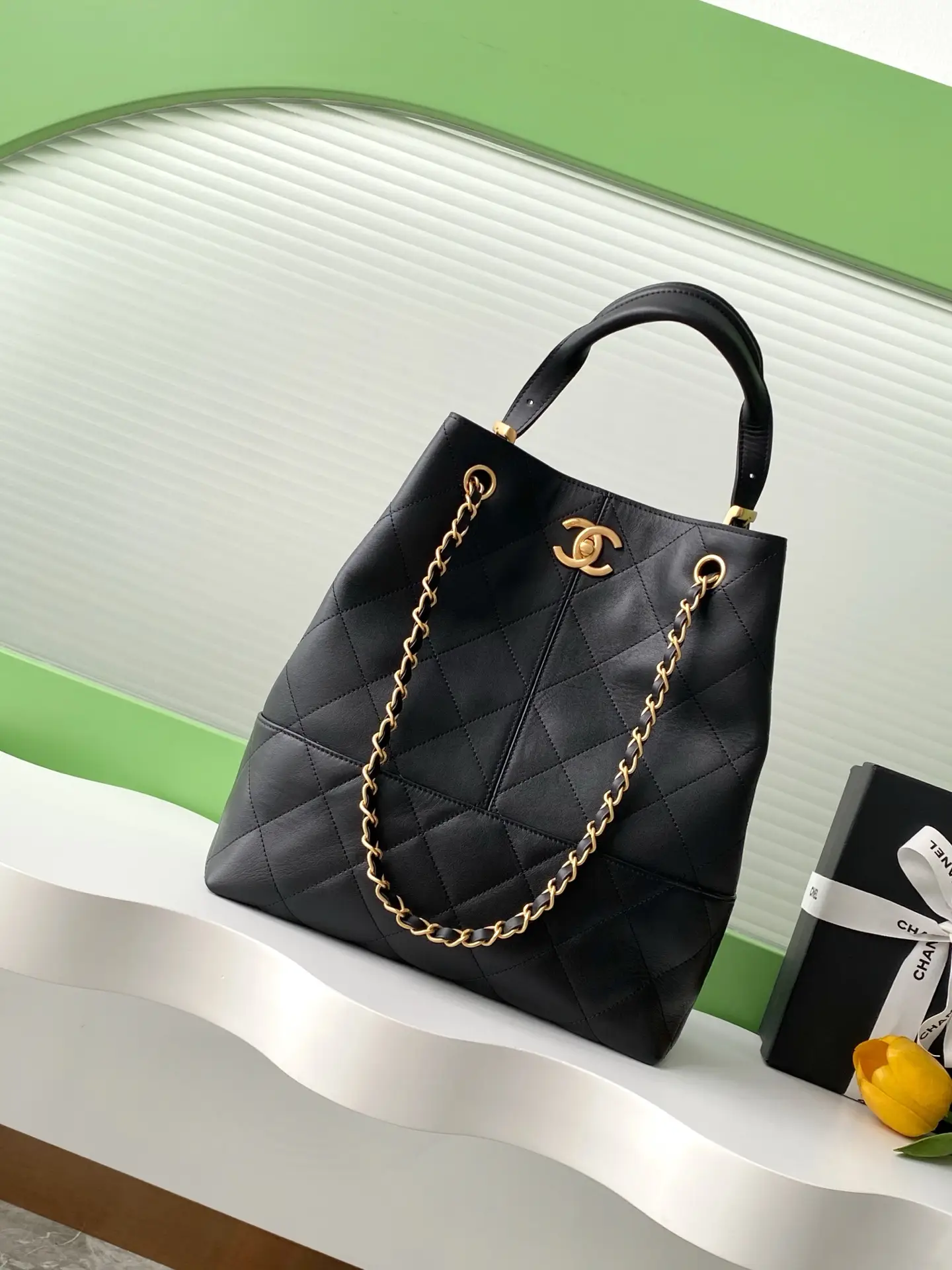 Chanel Shopping Bag Black