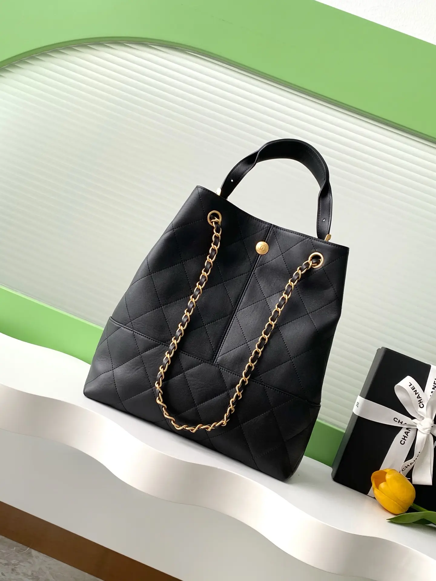 Chanel Shopping Bag Black