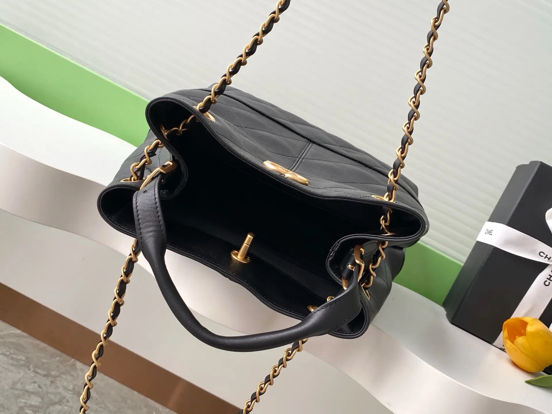 Chanel Shopping Bag Black