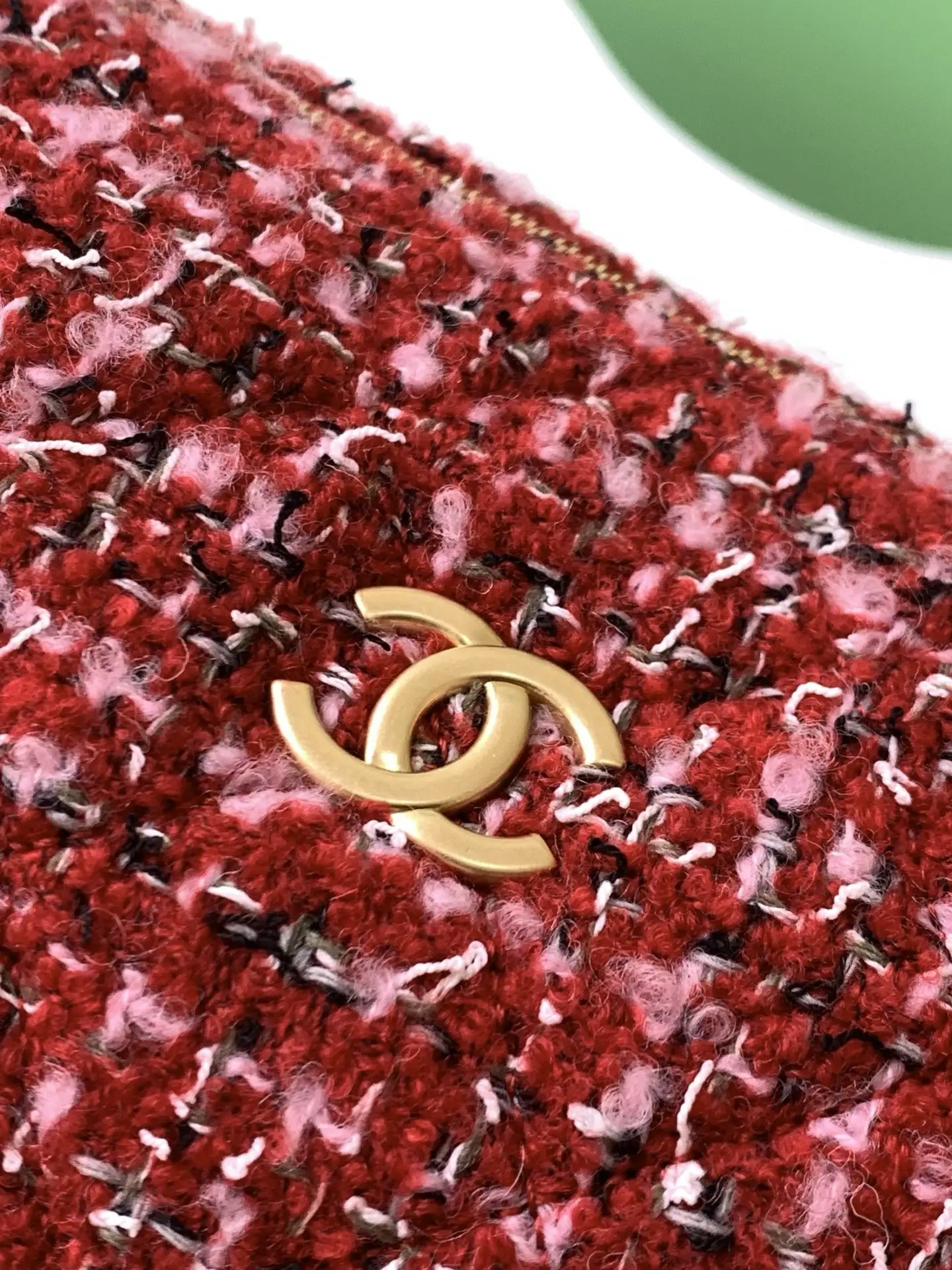 Chanel Small Bowling Bag AS5792 Red