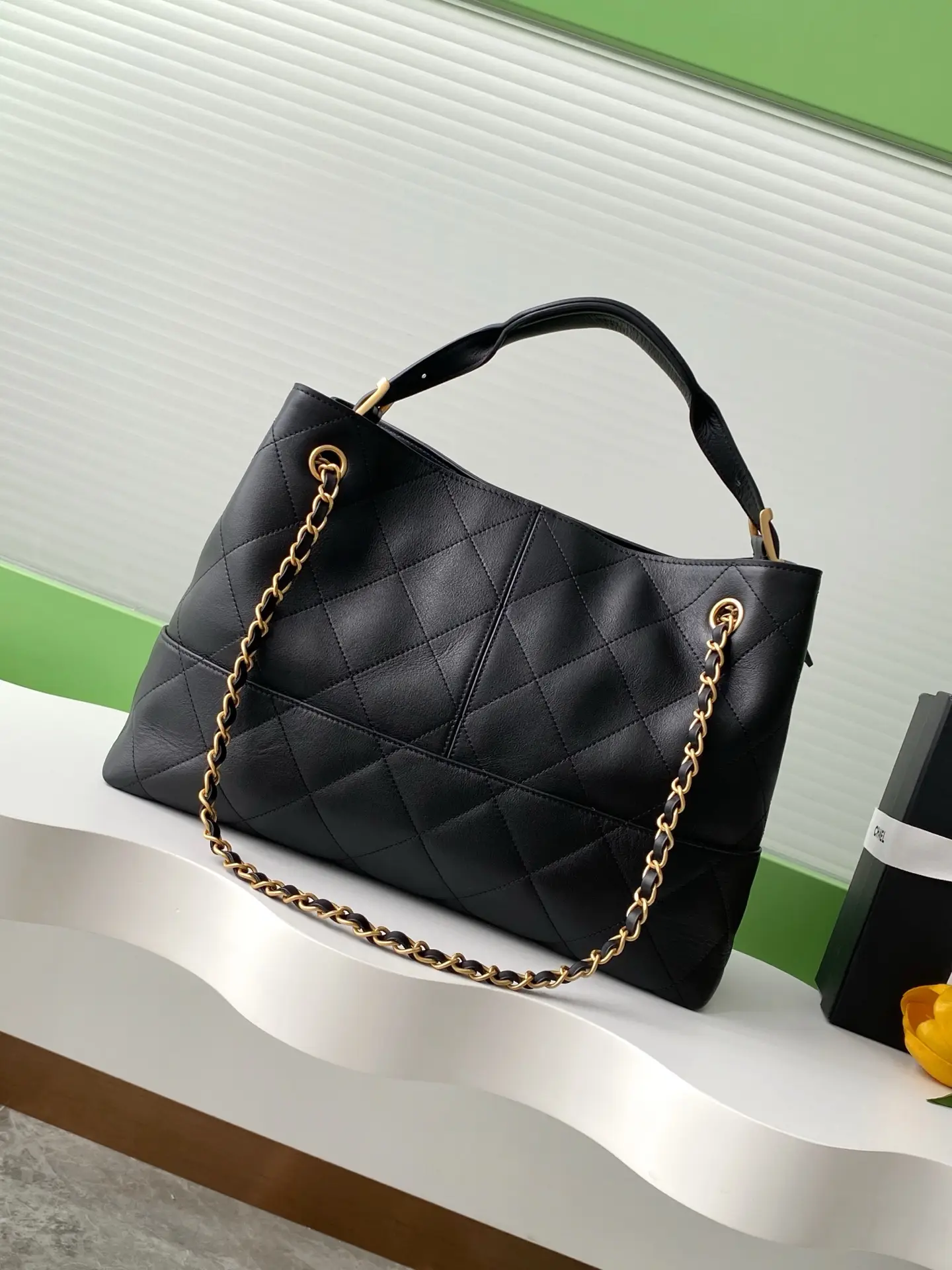 Chanel Small Tote Bag Black