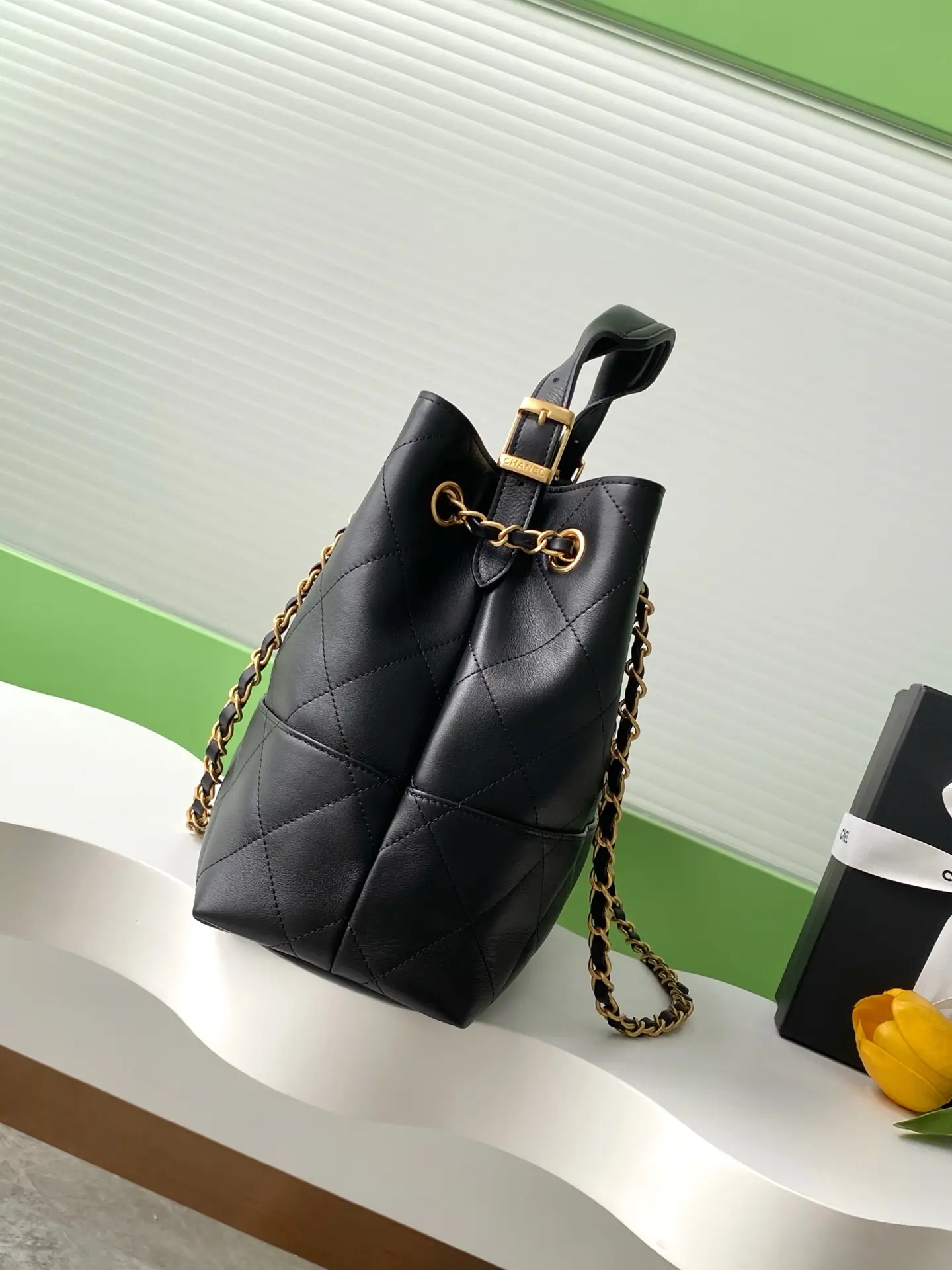 Chanel Small Tote Bag Black