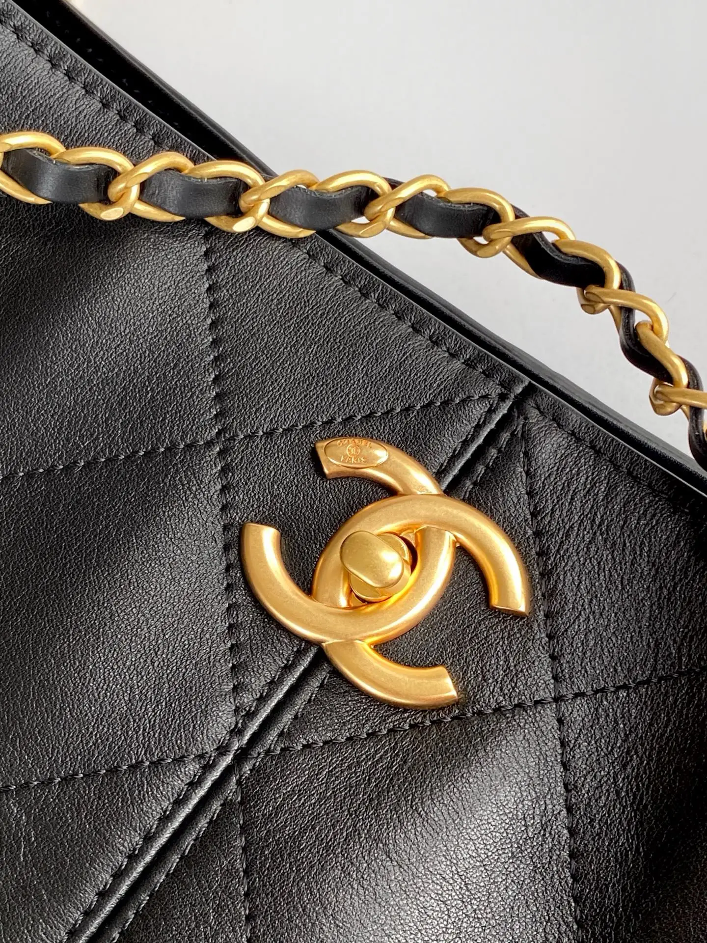 Chanel Small Tote Bag Black
