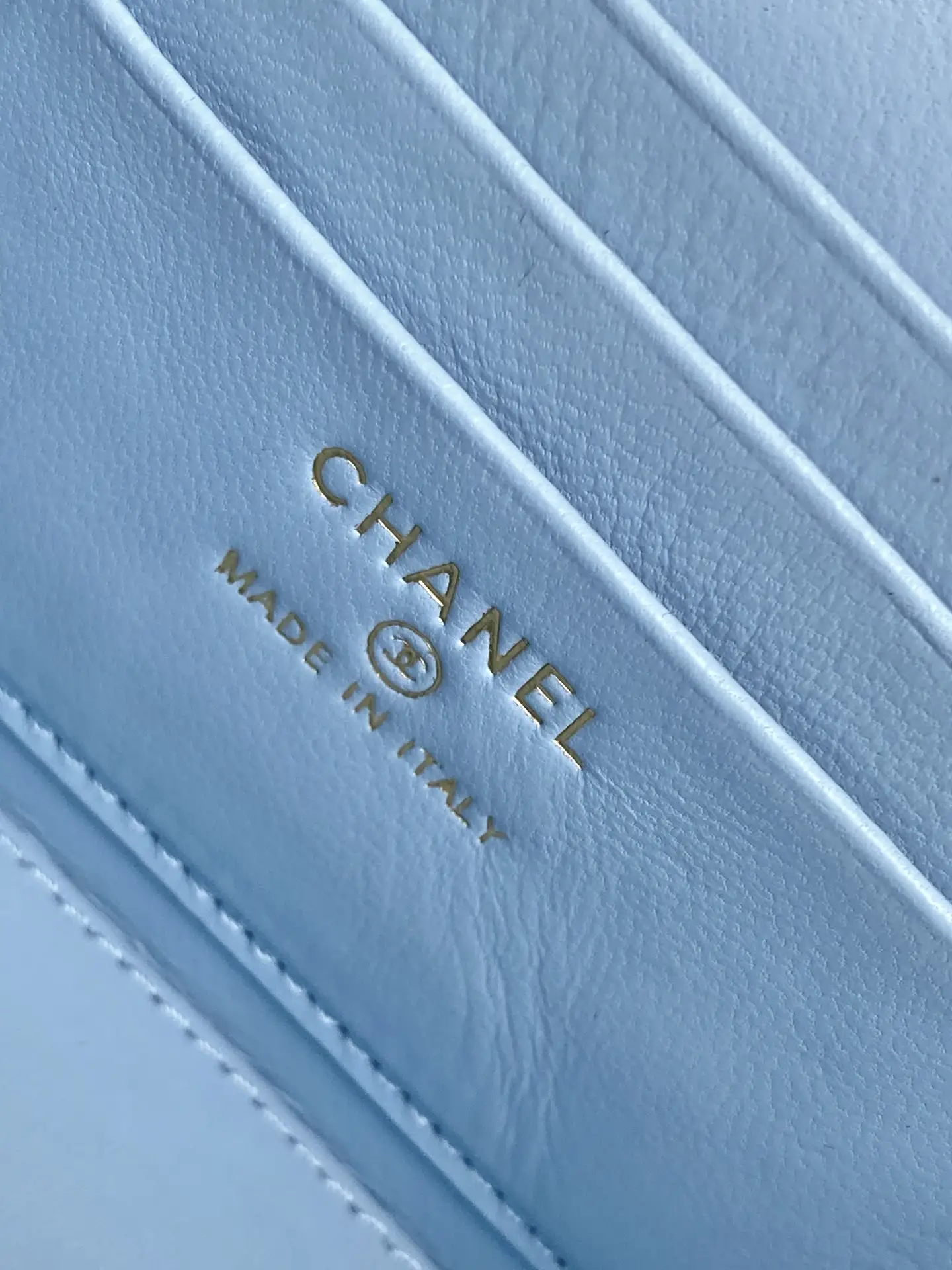Chanel Top Handle Vanity Case AP4404 Blue