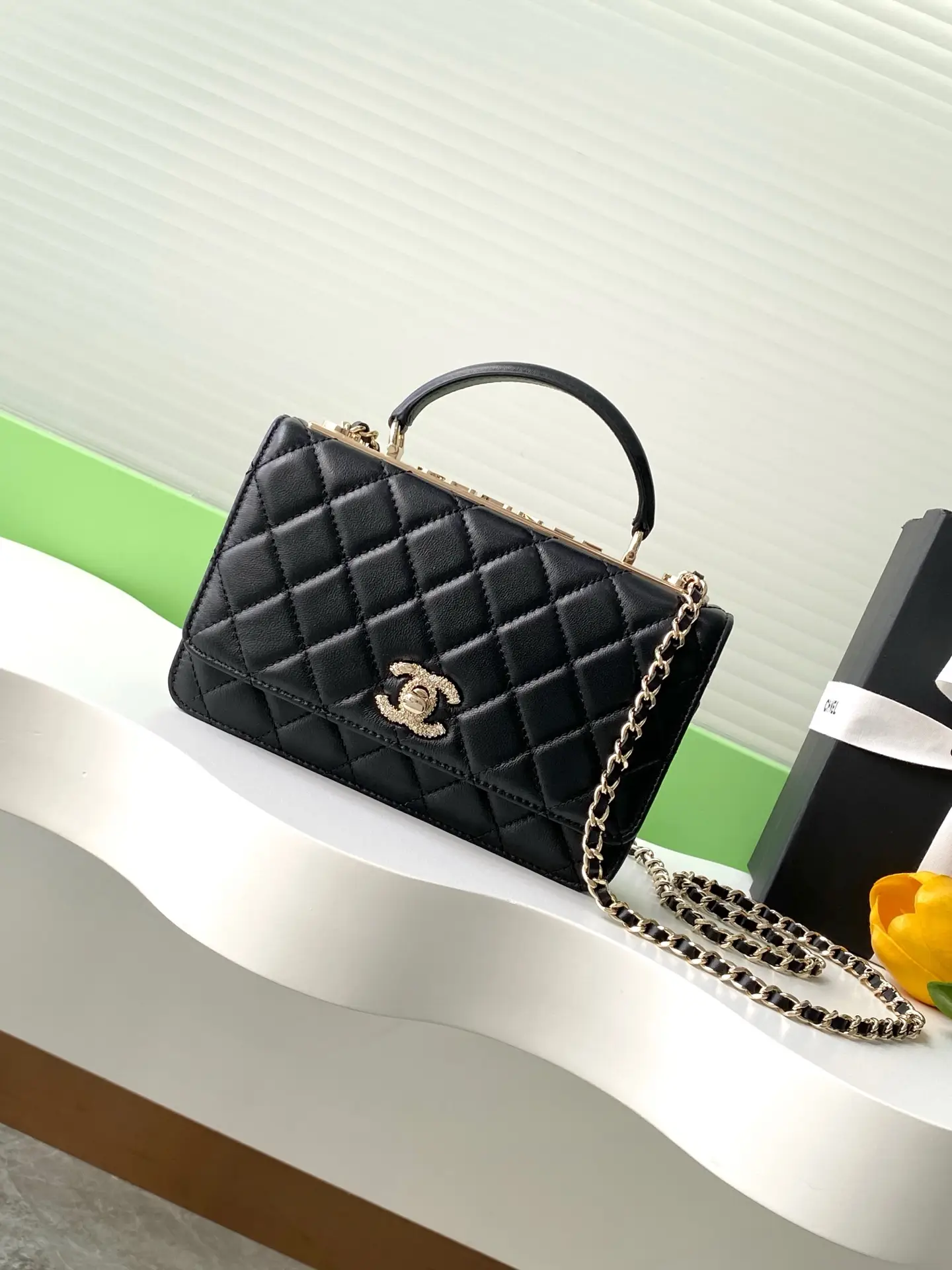 Chanel Trendy CC Woc Bag AP4323 Black