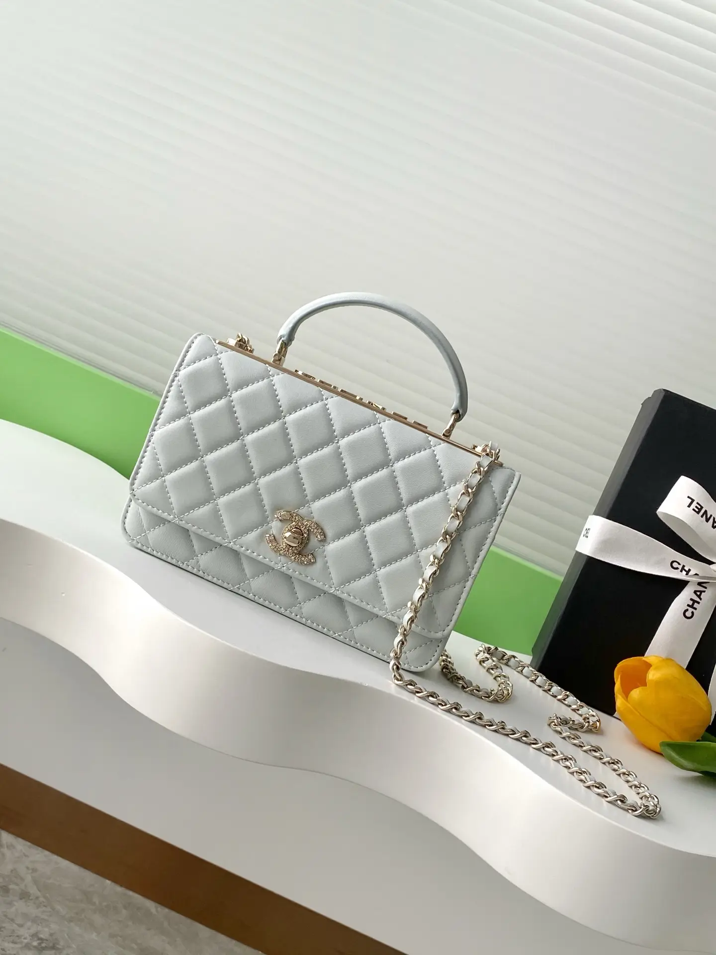 Chanel Trendy CC Woc Bag AP4323 Light Blue