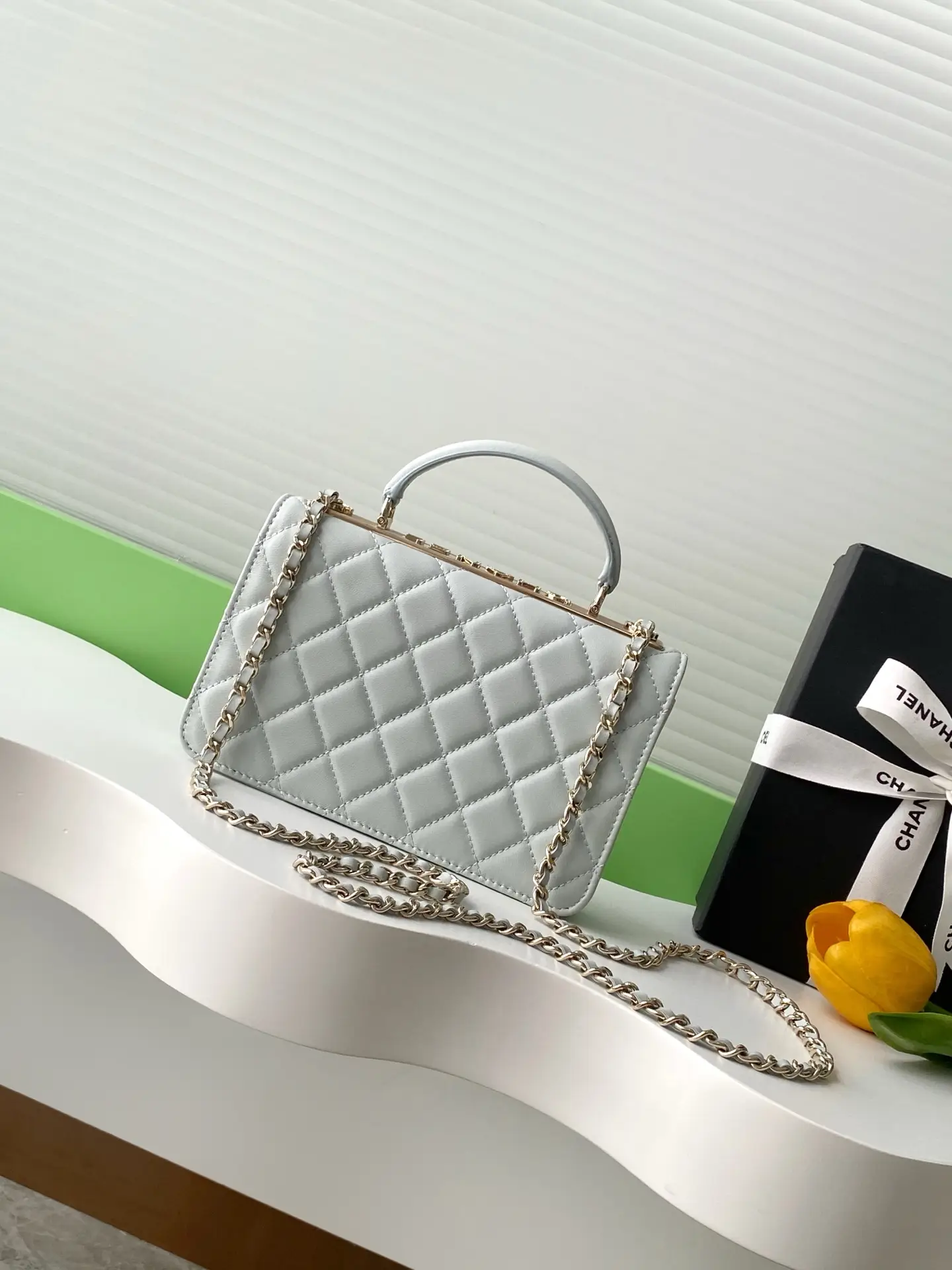 Chanel Trendy CC Woc Bag AP4323 Light Blue