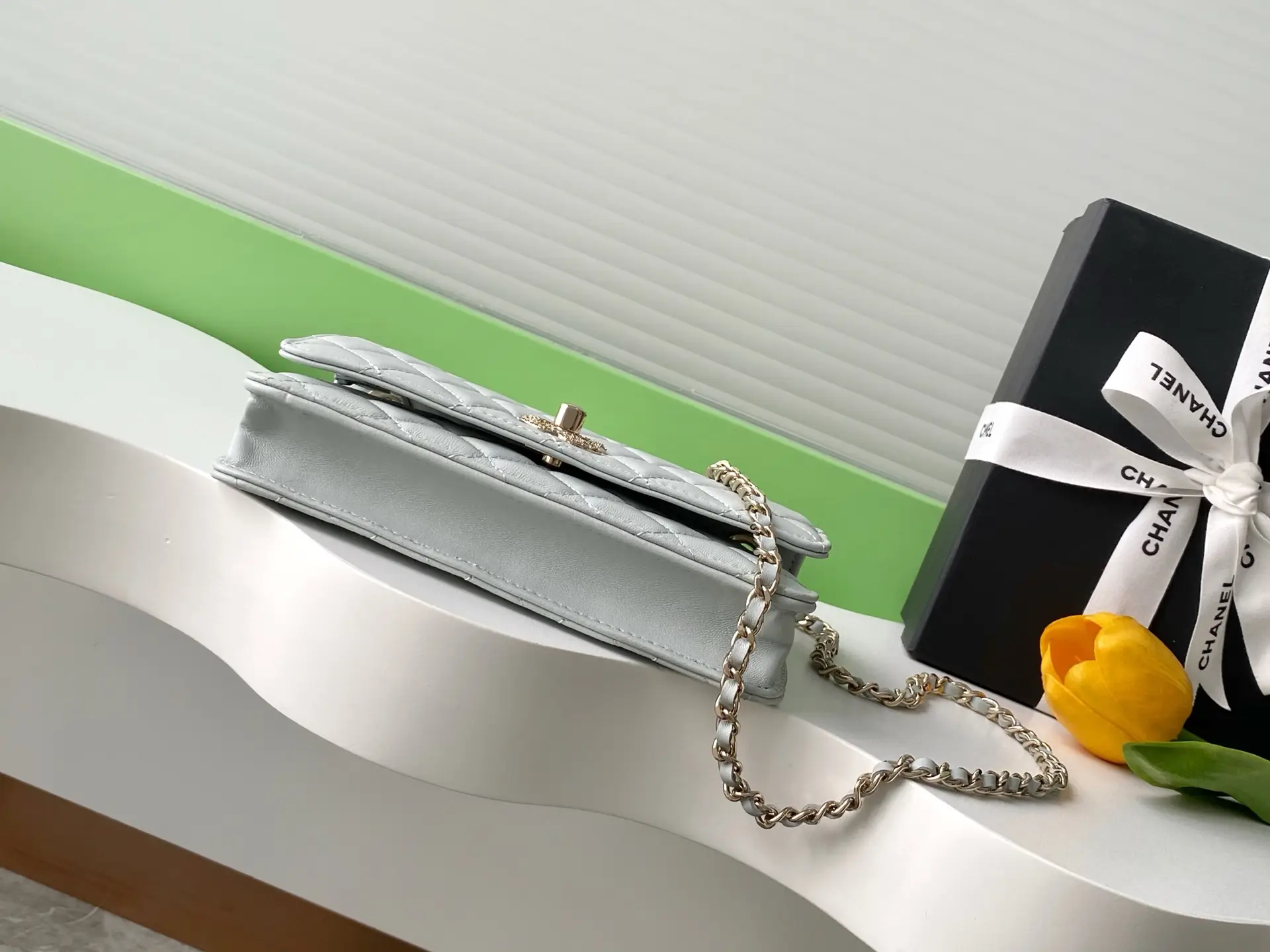 Chanel Trendy CC Woc Bag AP4323 Light Blue