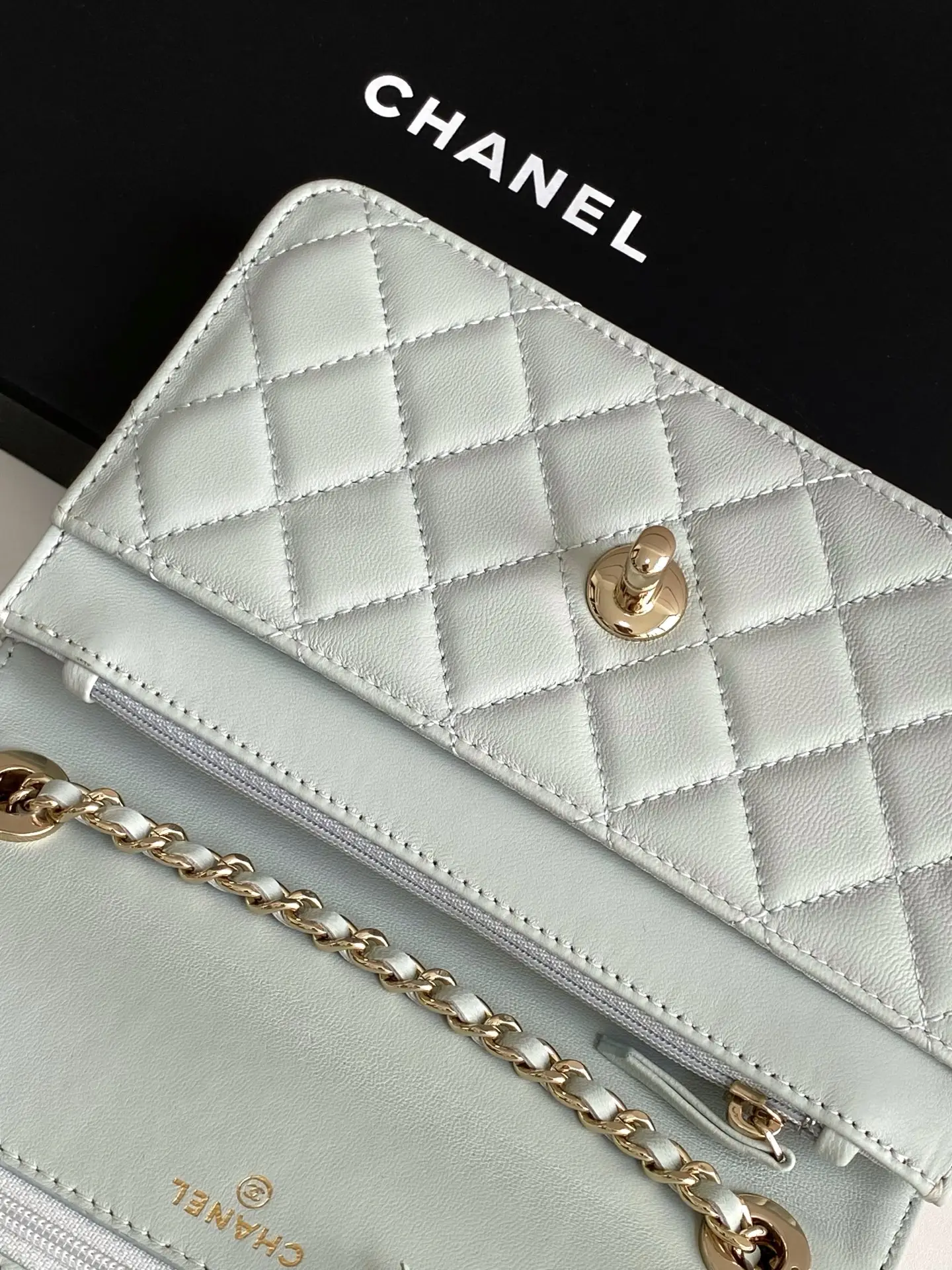 Chanel Trendy CC Woc Bag AP4323 Light Blue