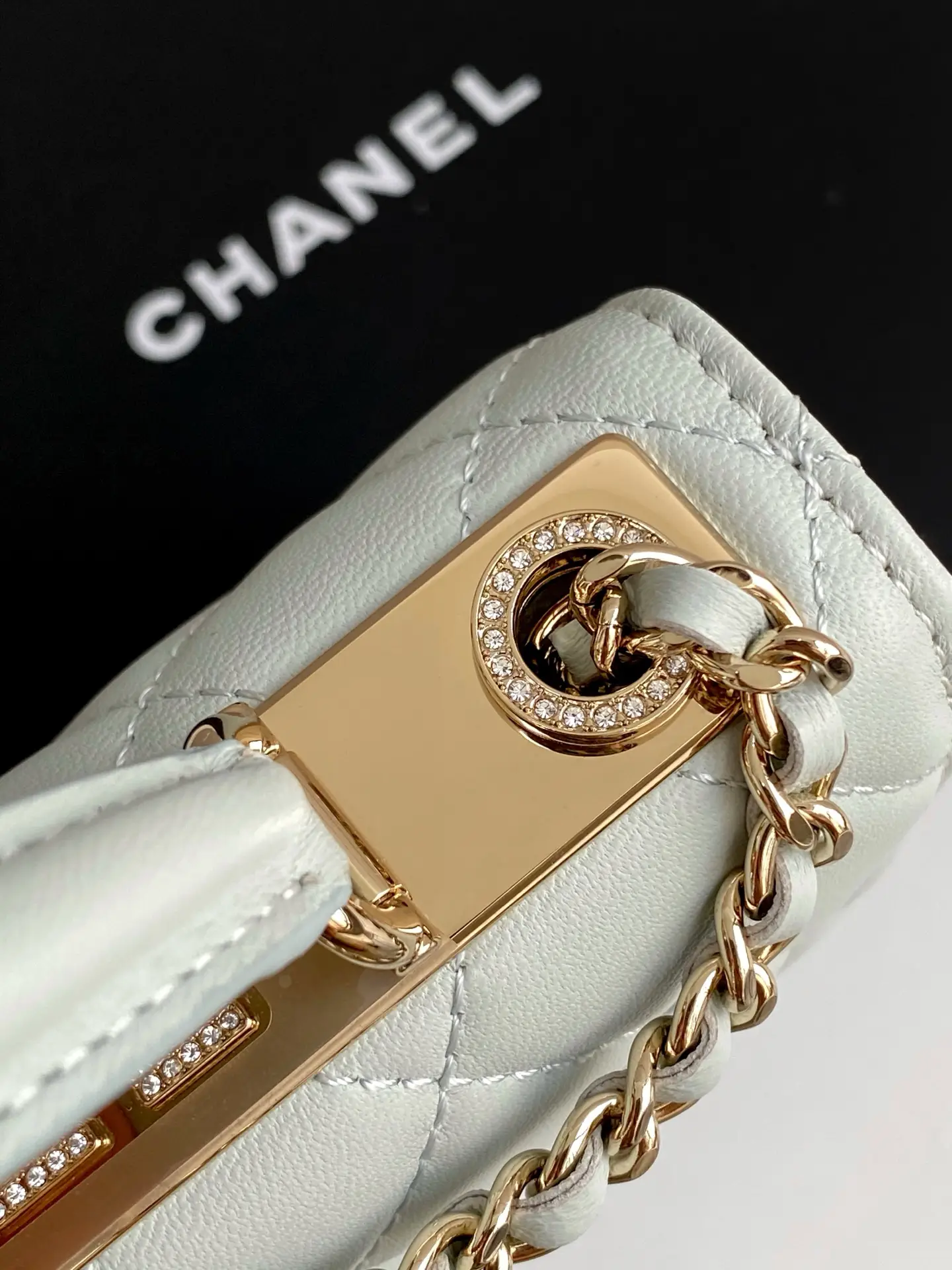 Chanel Trendy CC Woc Bag AP4323 Light Blue