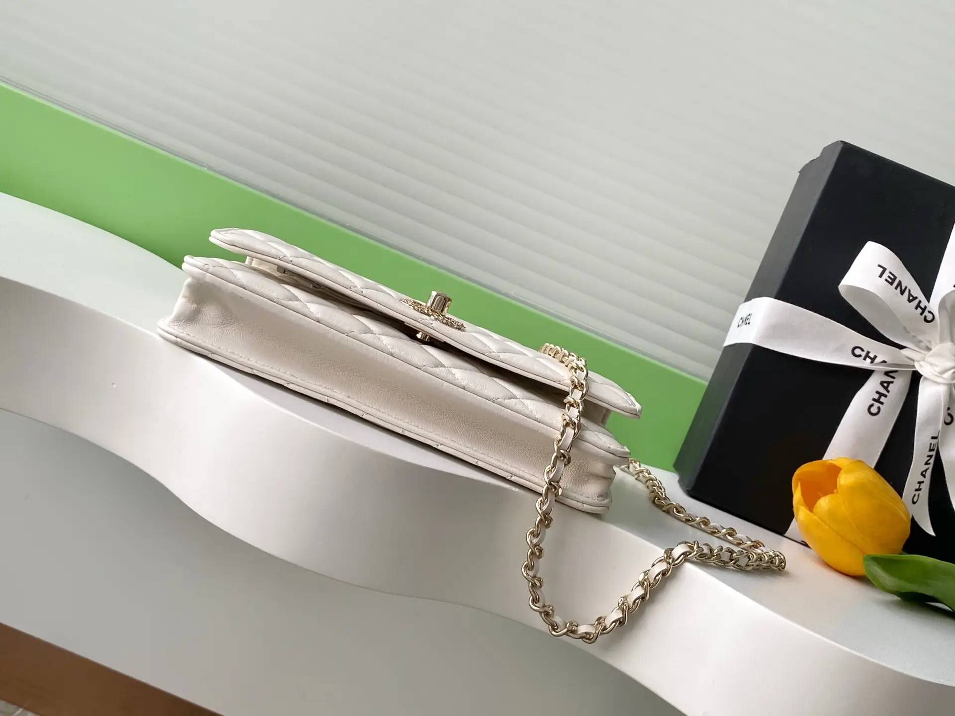 Chanel Trendy CC Woc Bag AP4323 White