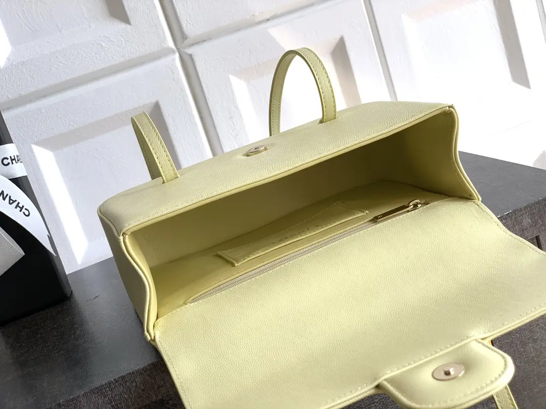 Chanel Vantage Shoulder Bag Yellow