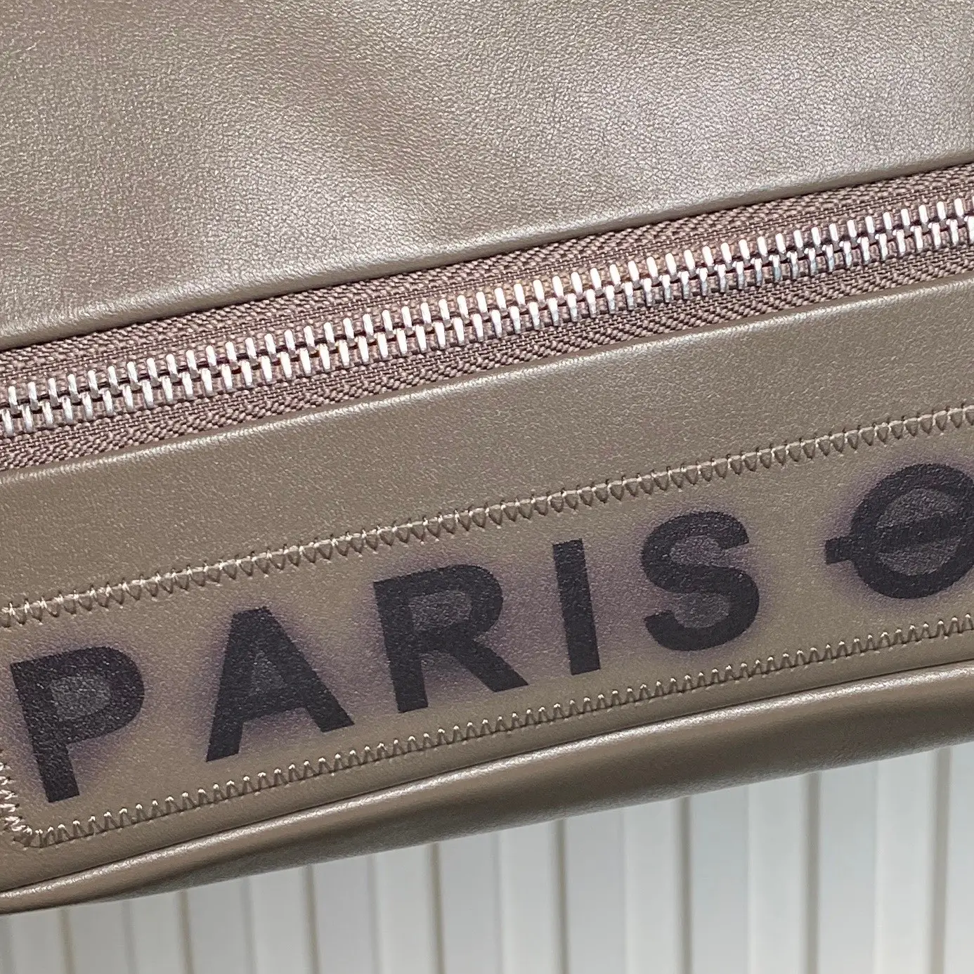 Chanel Vintage Large Tote Bag Gray