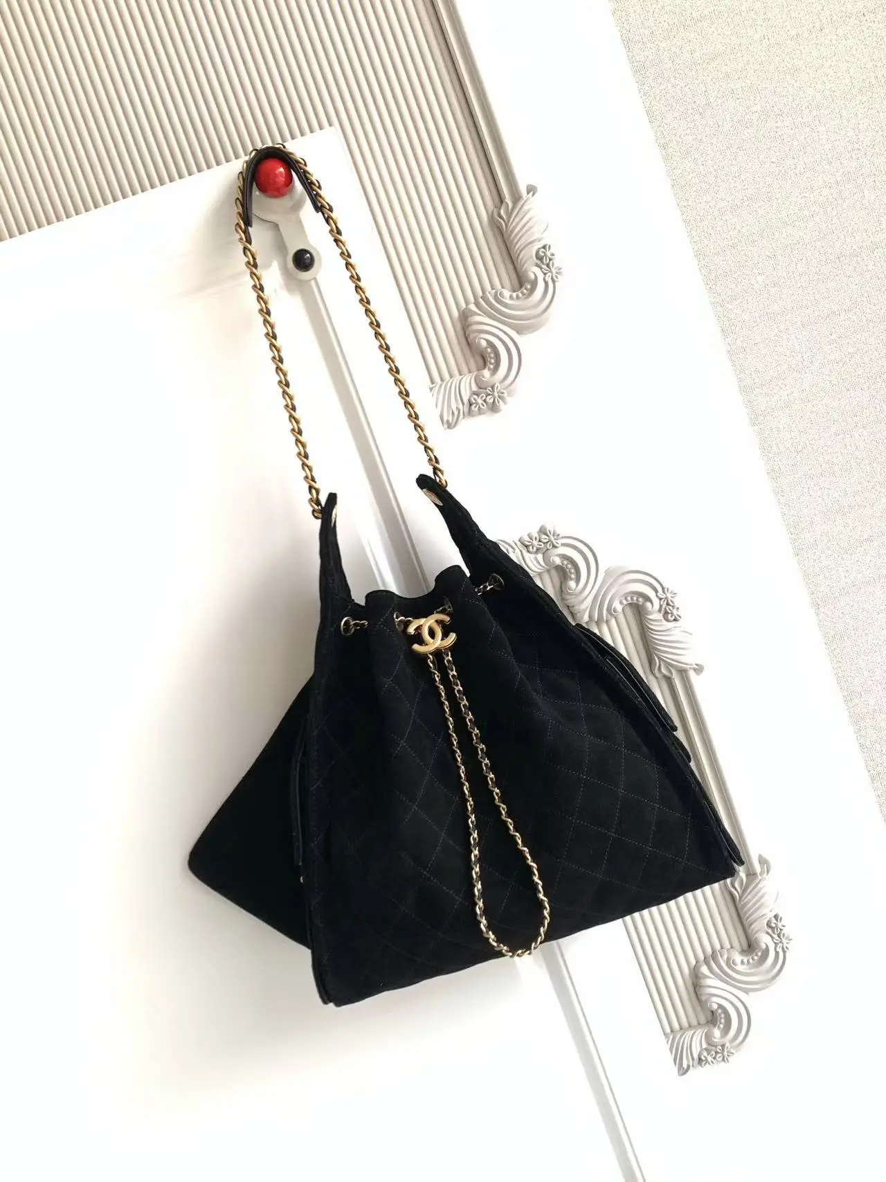 Chanel 25 Medium Handbag AS5311 Black