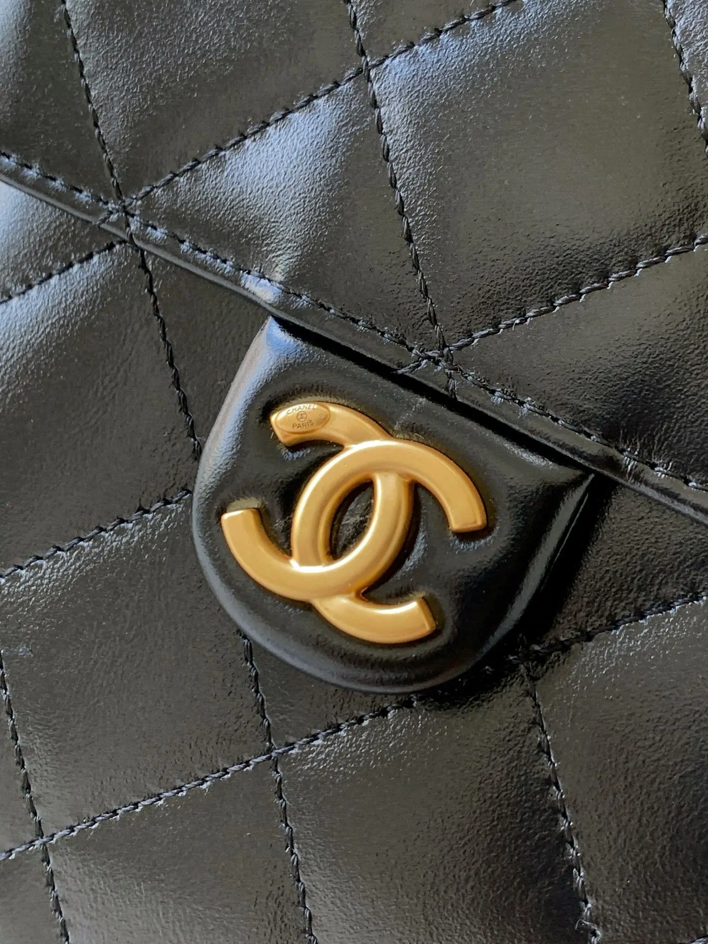 Chanel 25 Medium Handbag AS5311 Black