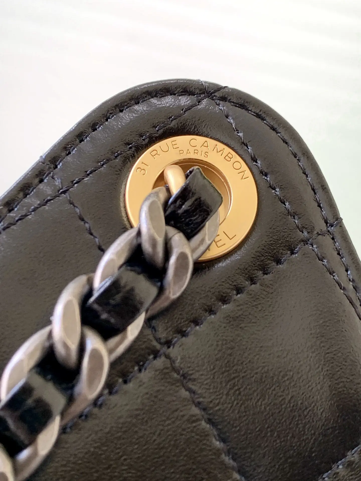 Chanel 25 Medium Handbag AS5311 Black