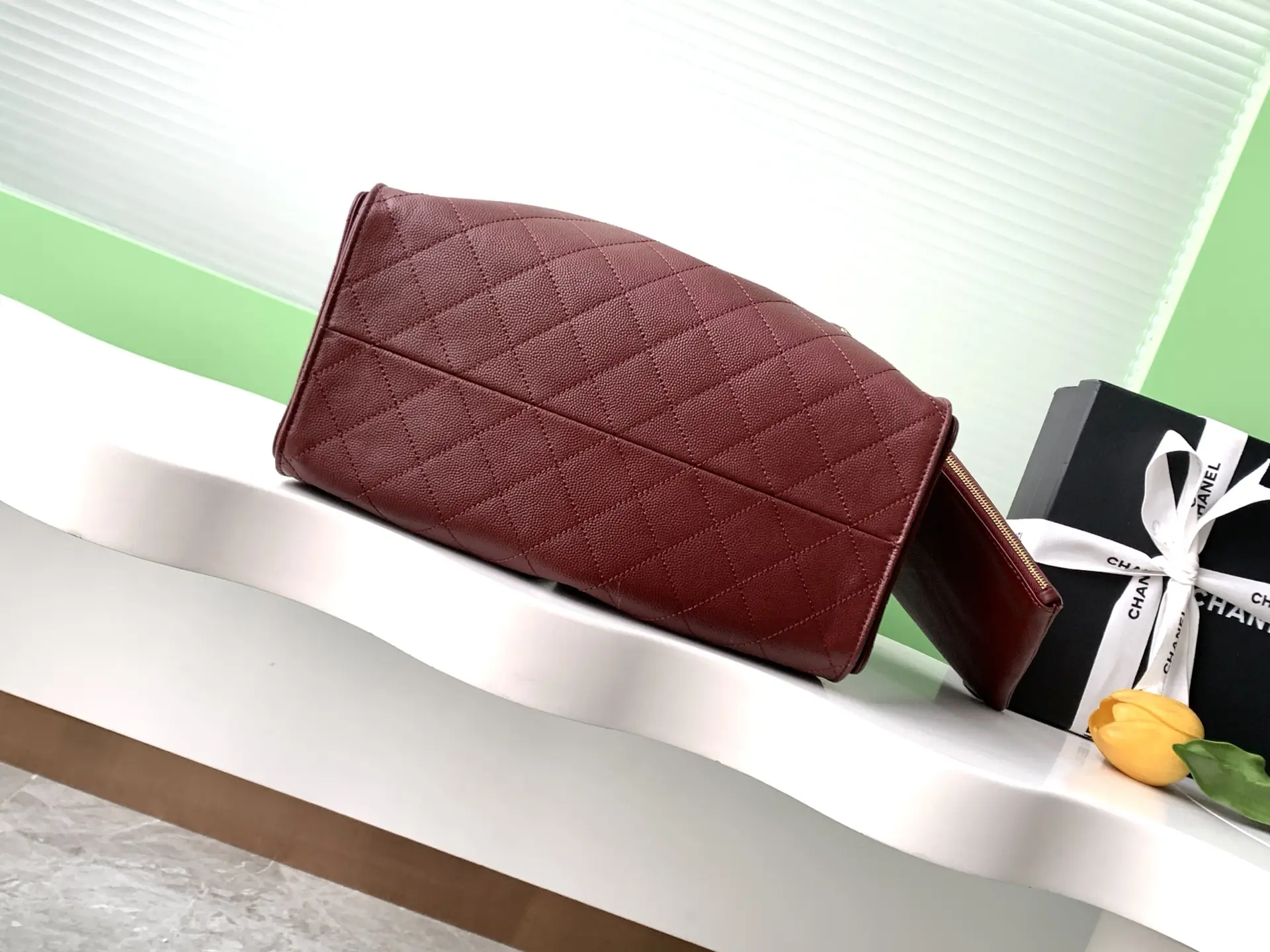 Chanel 25 Medium Handbag AS5311 Burgundy