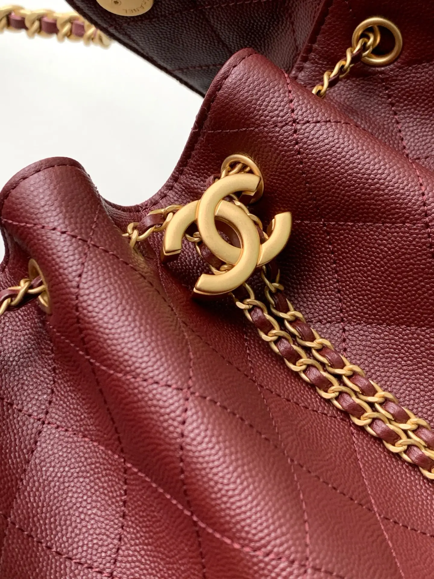 Chanel 25 Medium Handbag AS5311 Burgundy