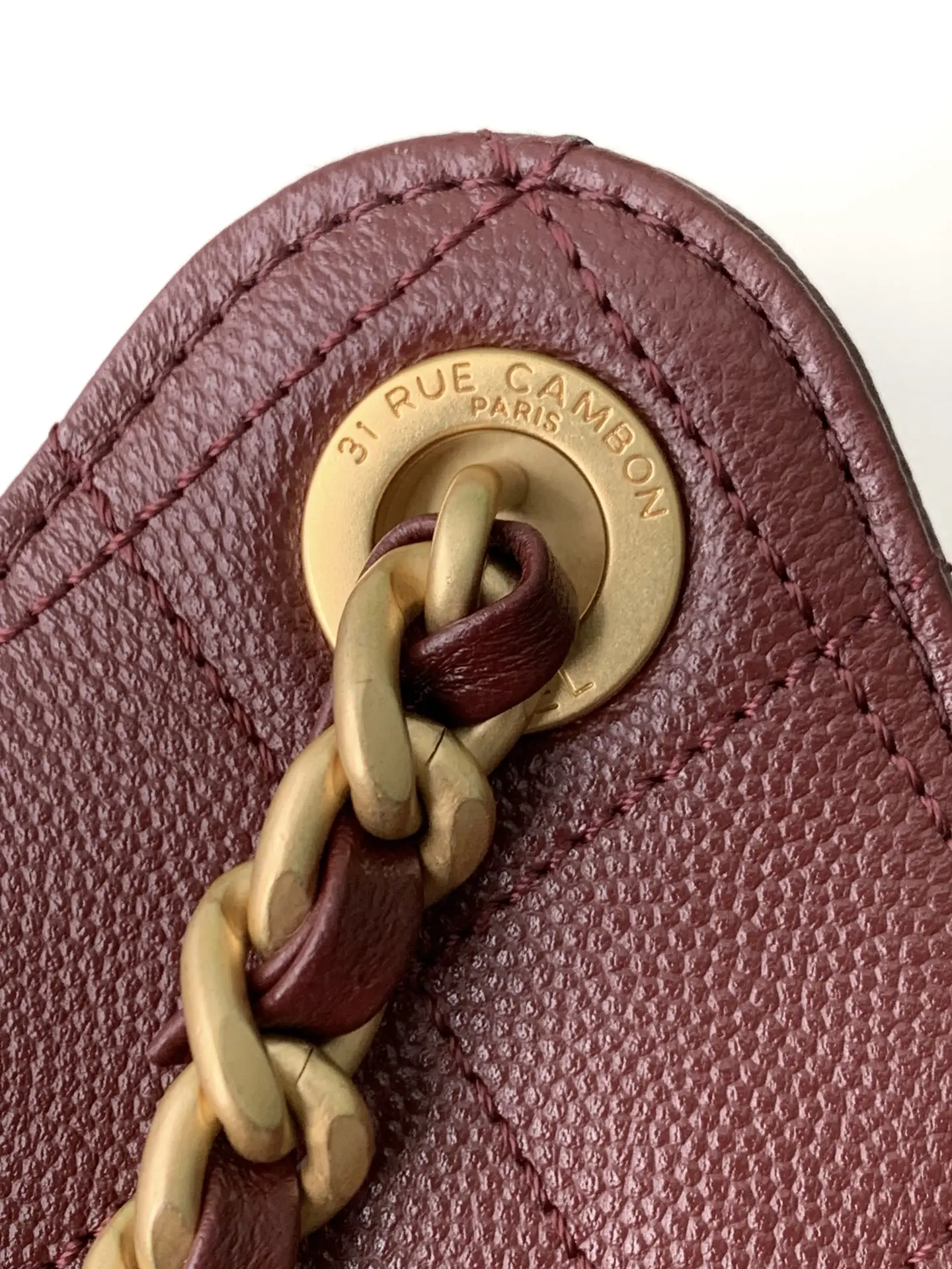 Chanel 25 Medium Handbag AS5311 Burgundy