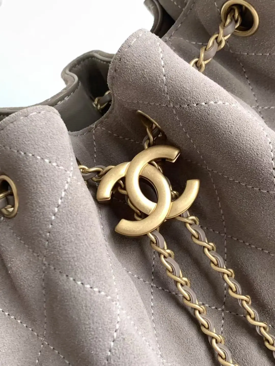 Chanel 25 Medium Handbag AS5311 Gray