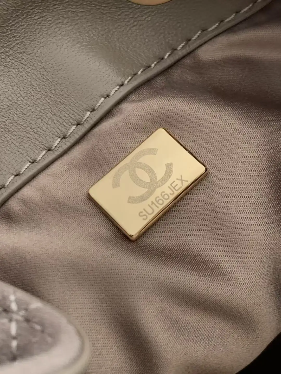 Chanel 25 Medium Handbag AS5311 Gray