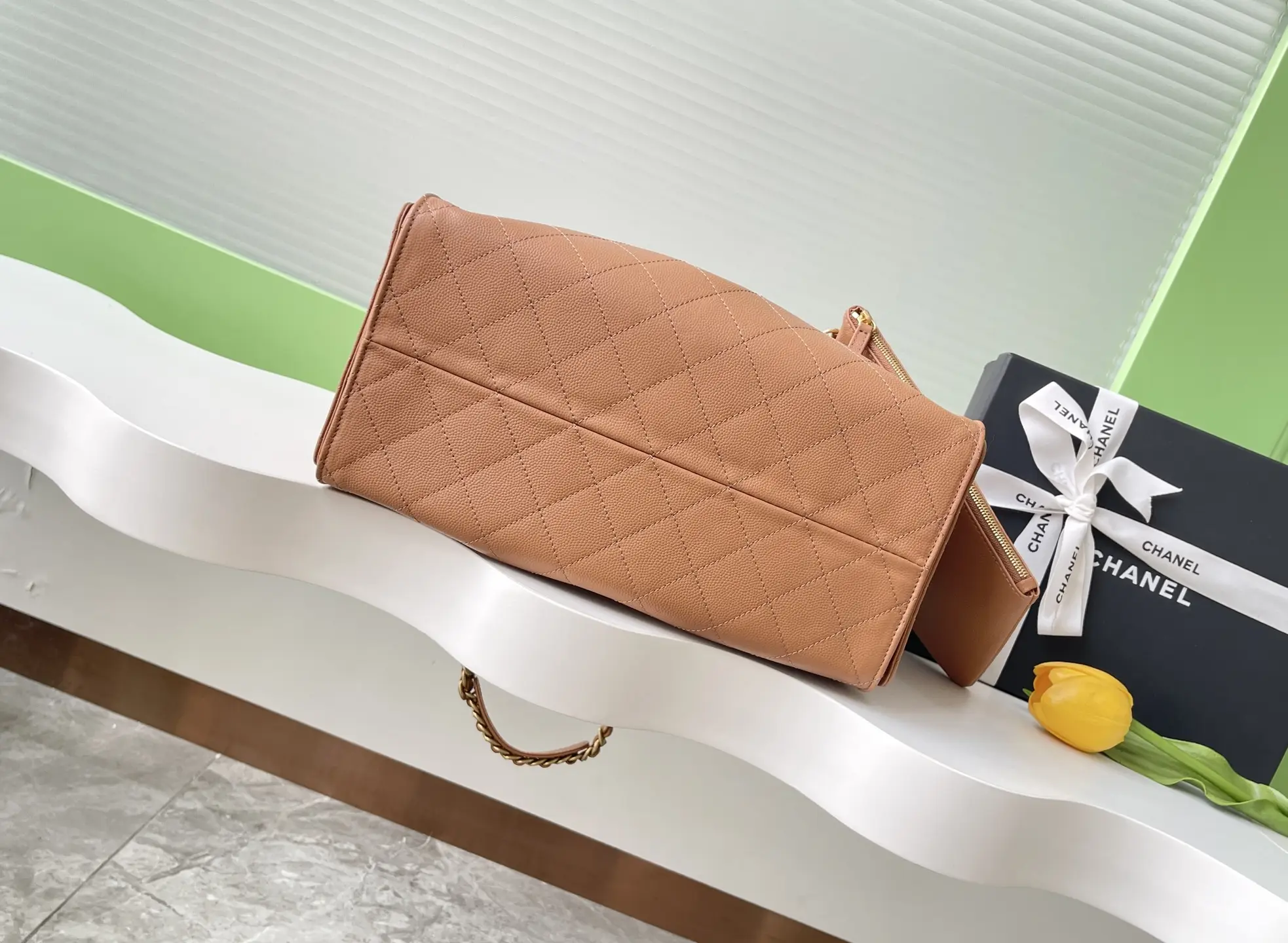 Chanel 25 Medium Handbag AS5311 Orange