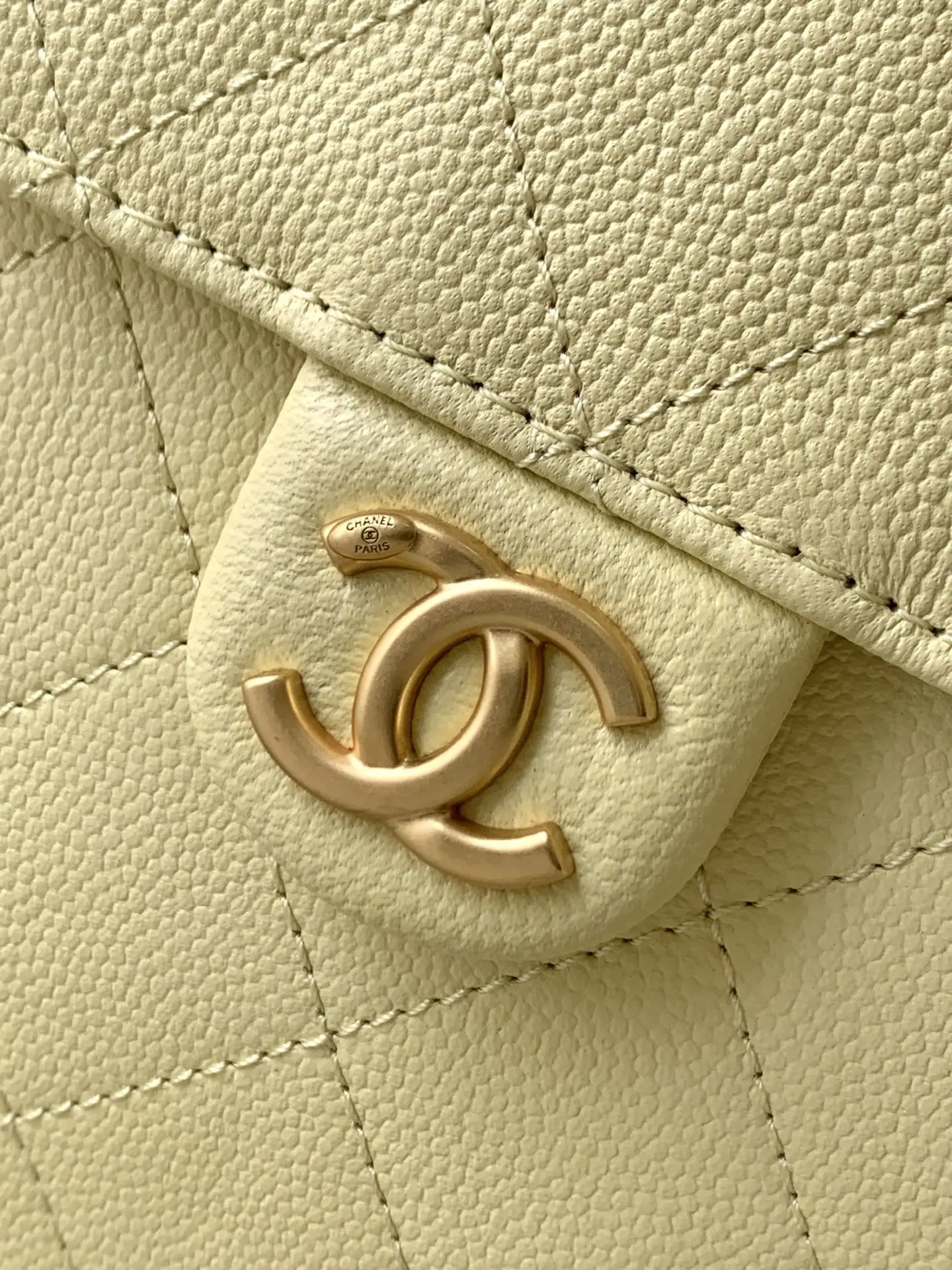 Chanel 25 Medium Handbag AS5311 Yellow