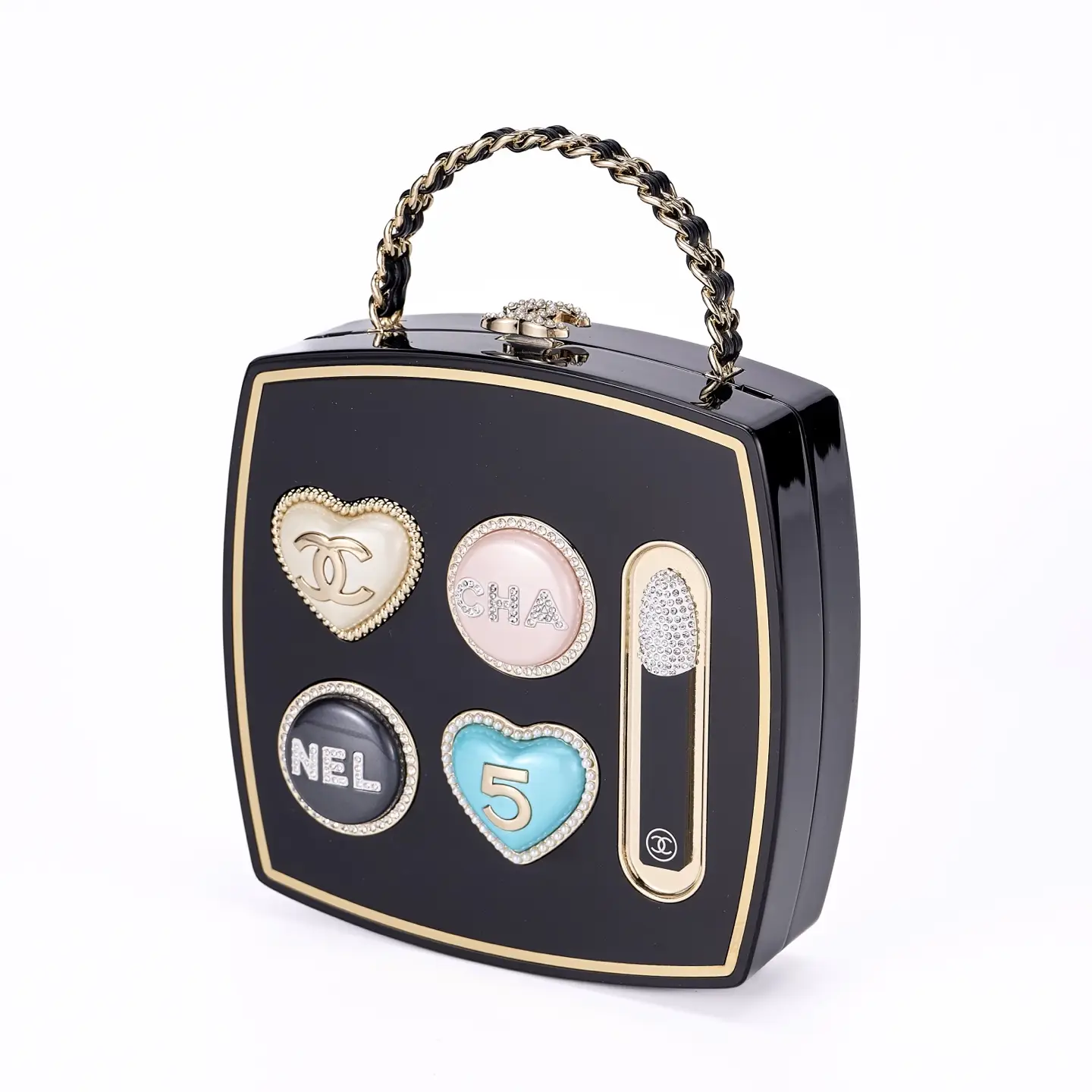 Chanel 25B Cosmetic Box Chain Bag AS5703