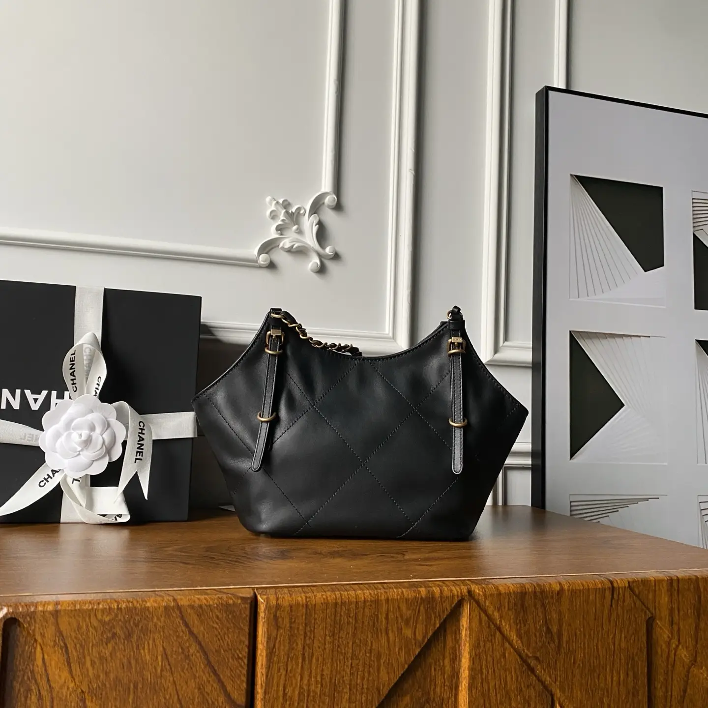 Chanel 26C Mini Tote AS6015 Black