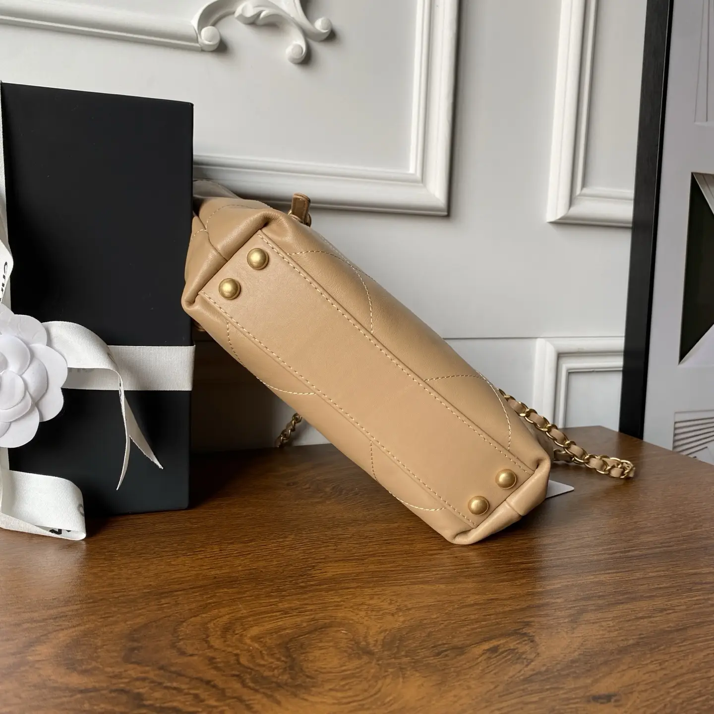 Chanel 26C Mini Tote AS6015 Beige