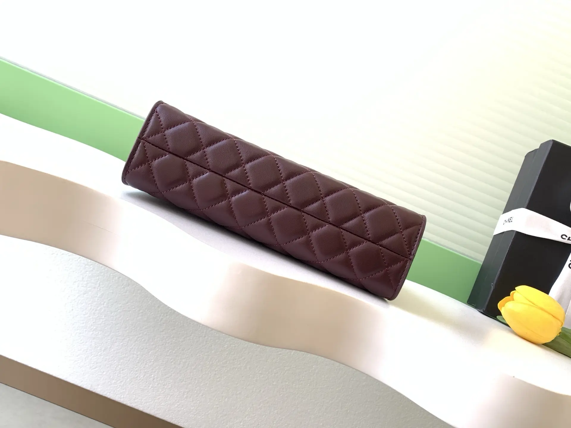 Chanel 26X Hobo Bag AS6045 Burgundy