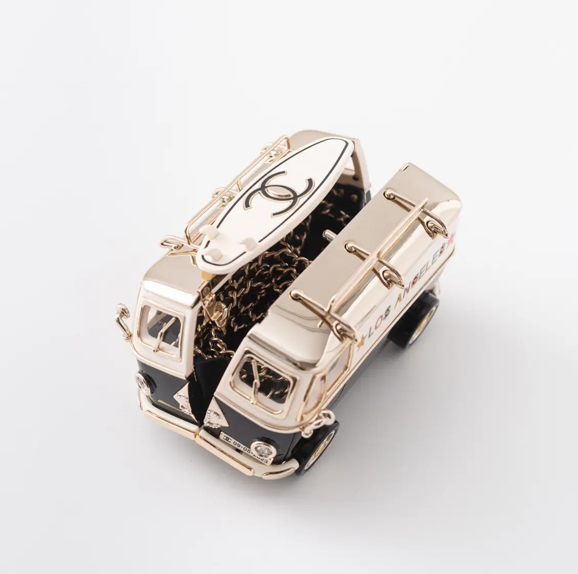 Chanel Black Bus Bag