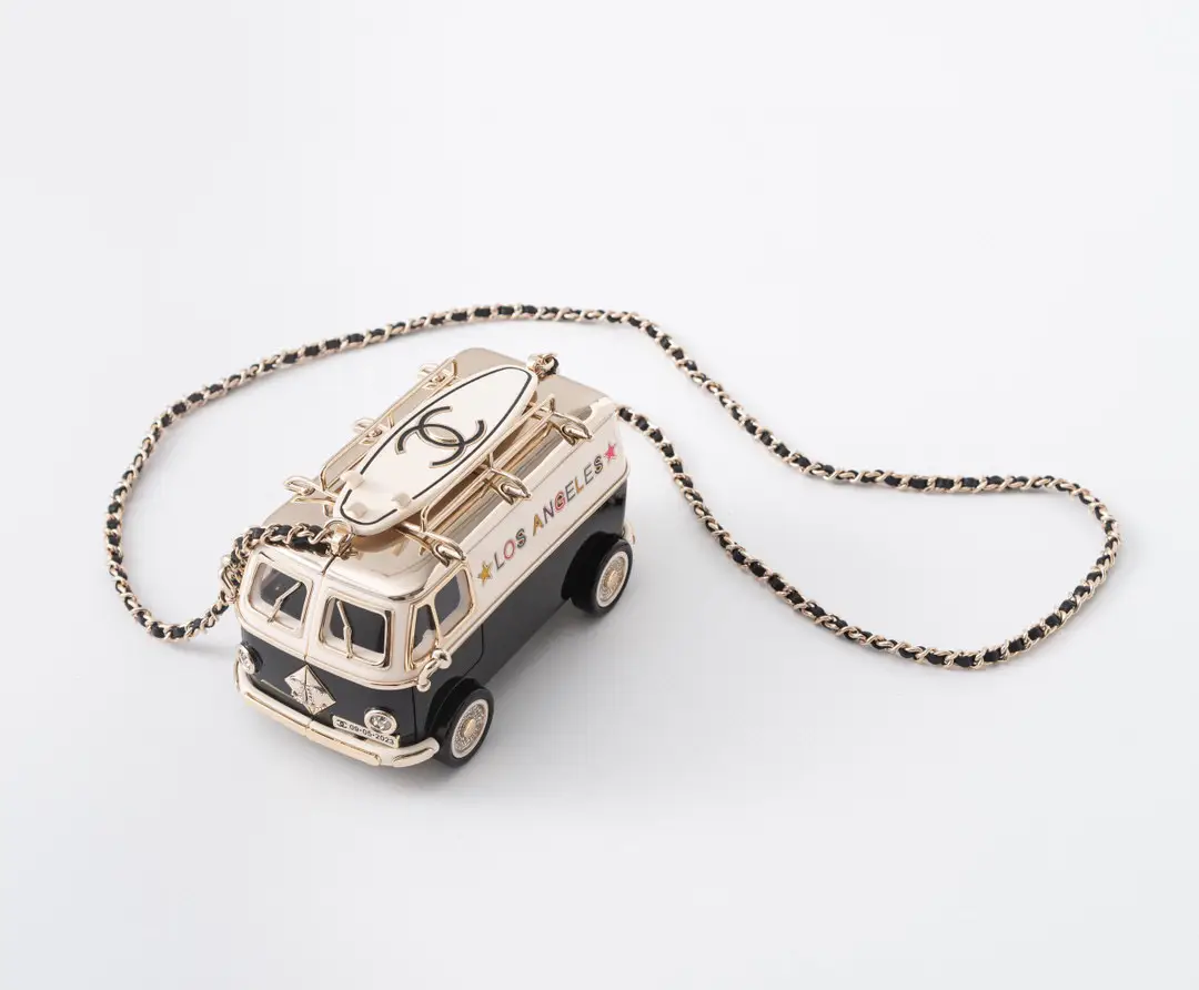 Chanel Black Bus Bag