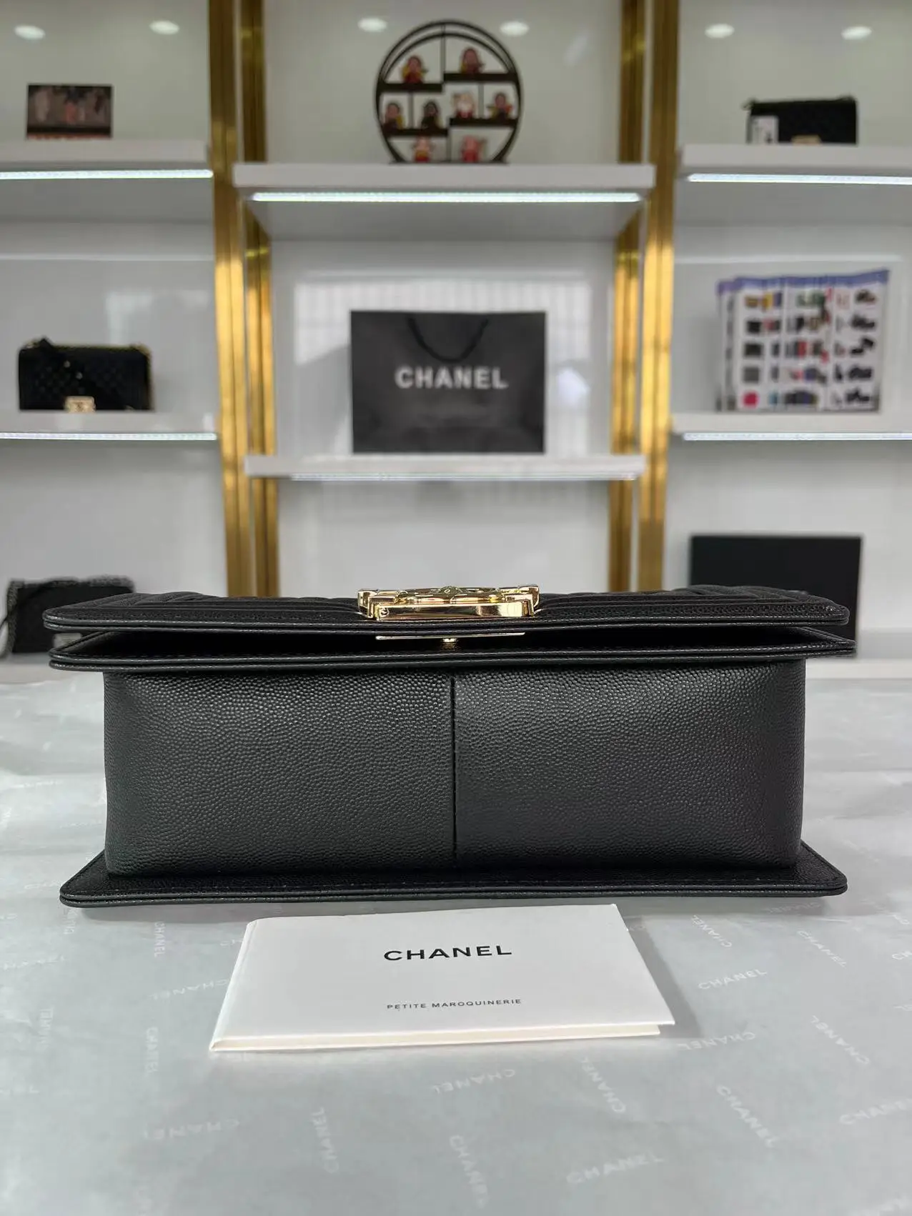 Chanel Boy Handbag A67086 Black