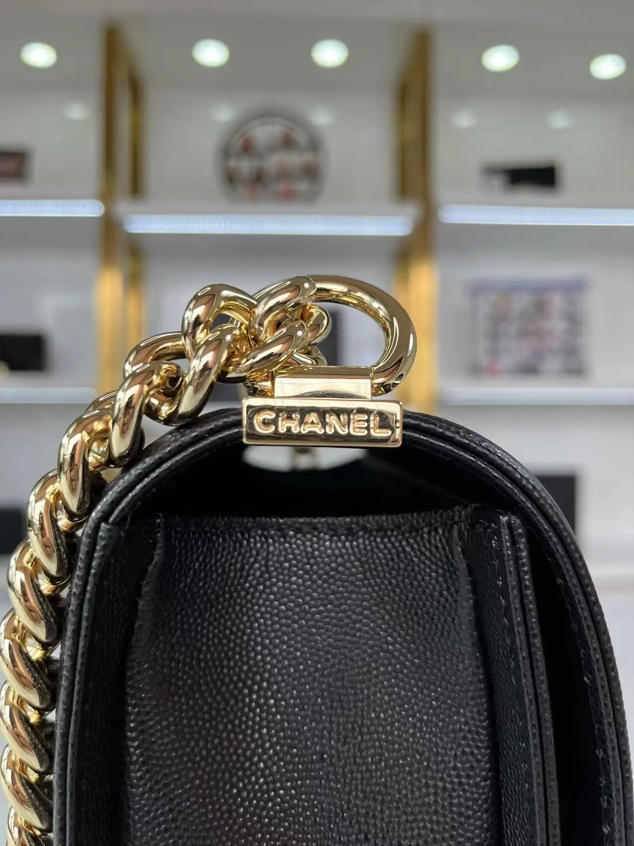 Chanel Boy Handbag A67086 Black