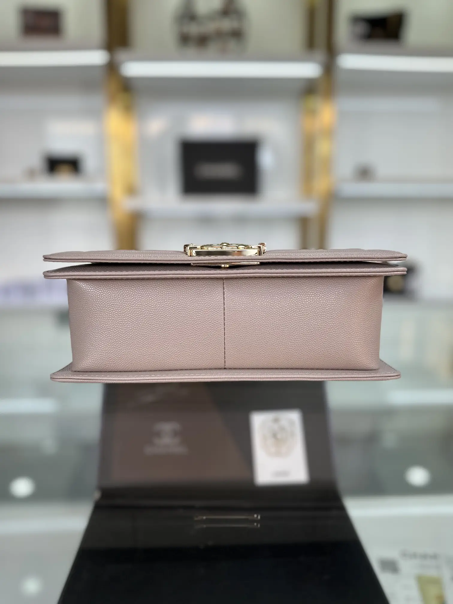 Chanel Boy Handbag A67086 Dark Gray