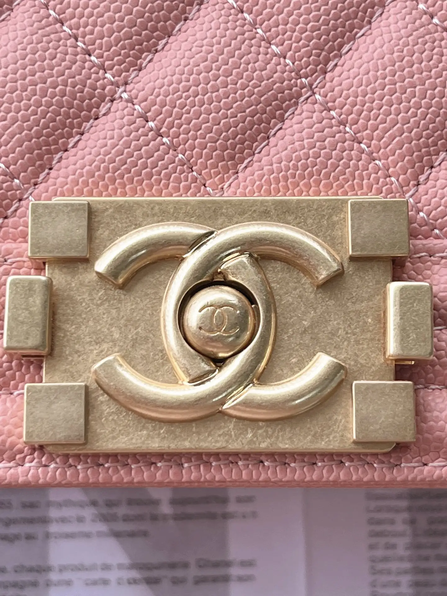 Chanel Boy Handbag A67086 Pink