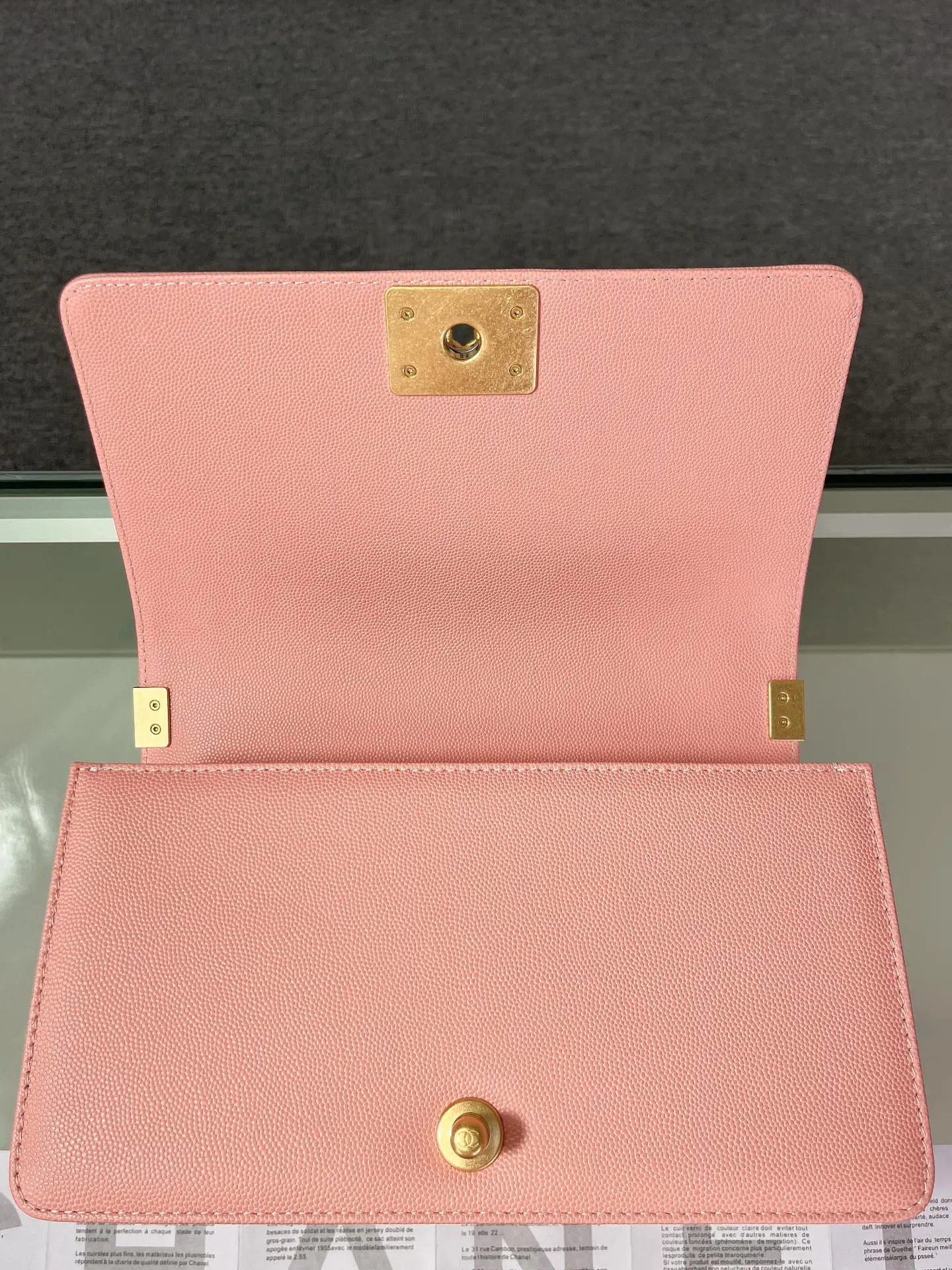 Chanel Boy Handbag A67086 Pink